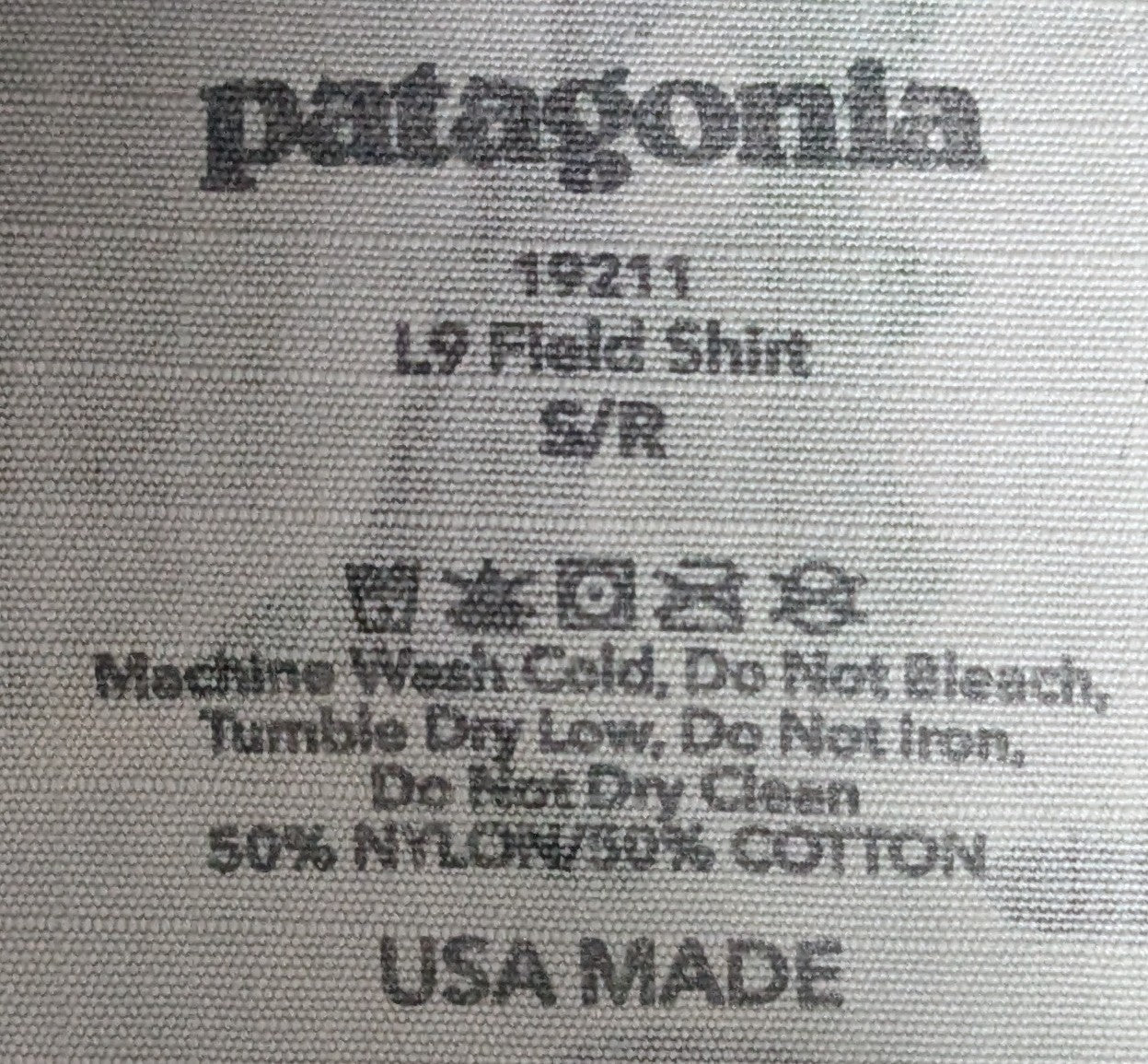 Patagonia Level 9 Field Shirt Multicam OCP S/R (FA2-26Mar81)