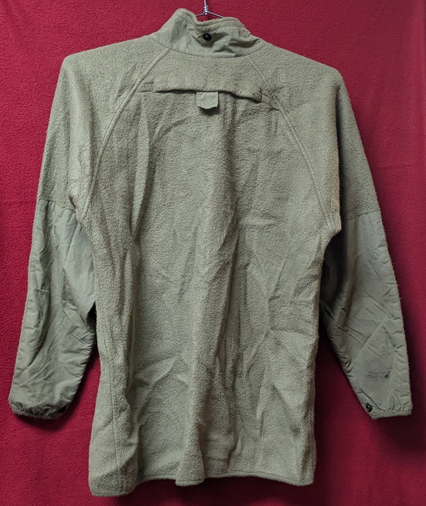 Army MidWeight Insulated Shirt Flame Resistant Coyote Jacket Fleece Small Reg (DC8-25Sep07)