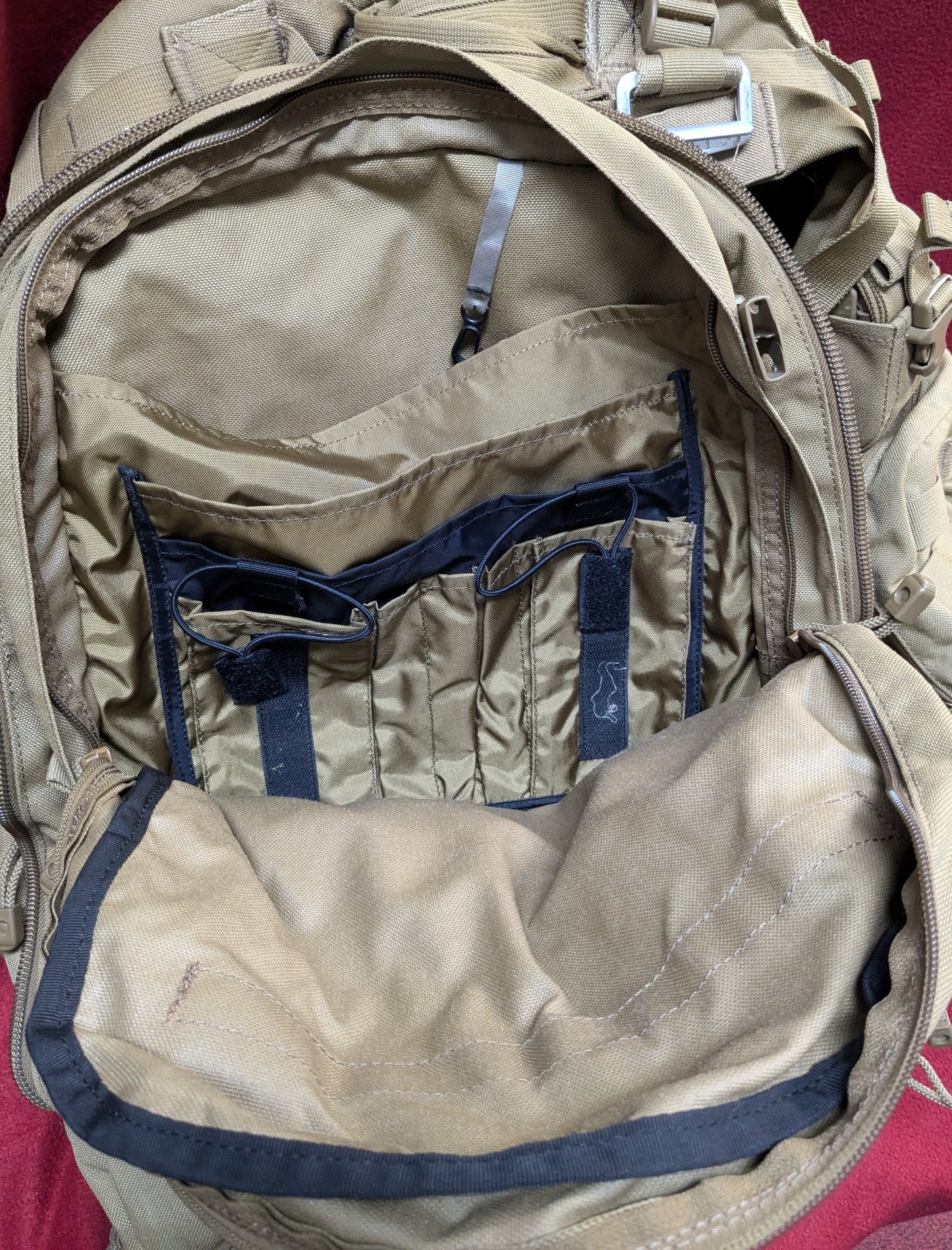 NOS Camelbak Maximum Gear BFM Airborne Jump Pack Coyote Brown 72 Hour Assault Pack (CA04-25APR44)