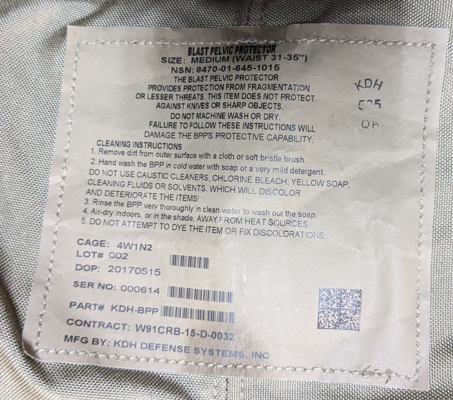 KDH Blast Pelvic Protector Multicam (ab04-25APR128)