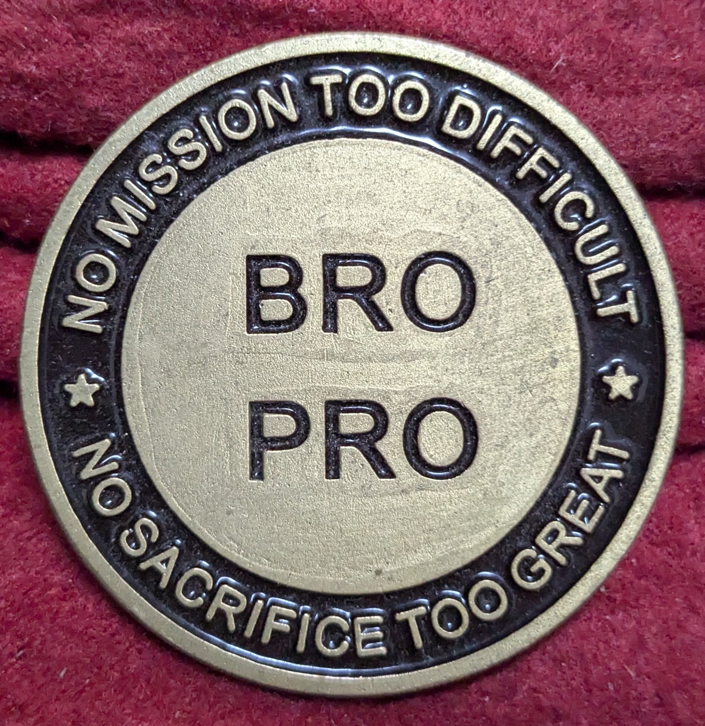 Challenge Coin 1st Infantry Division Big Red One Bro Pro (chcc-25APR176)