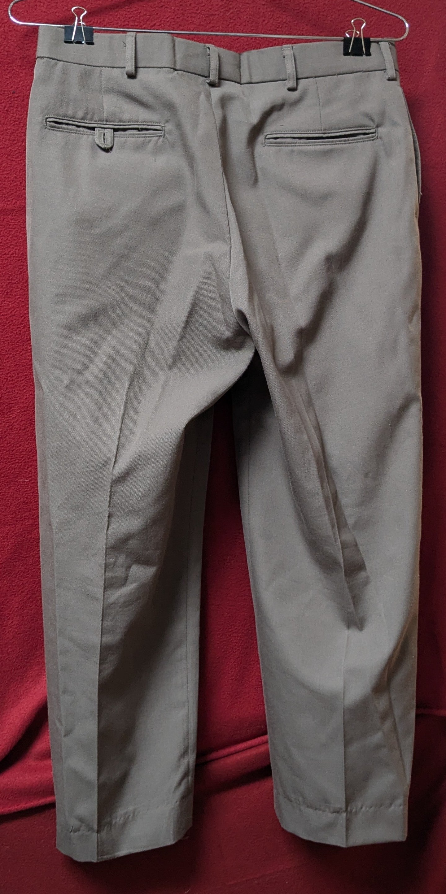 Trousers Men's Army Green Heritage Taupe 33 R-A (CA10-25Aug49)