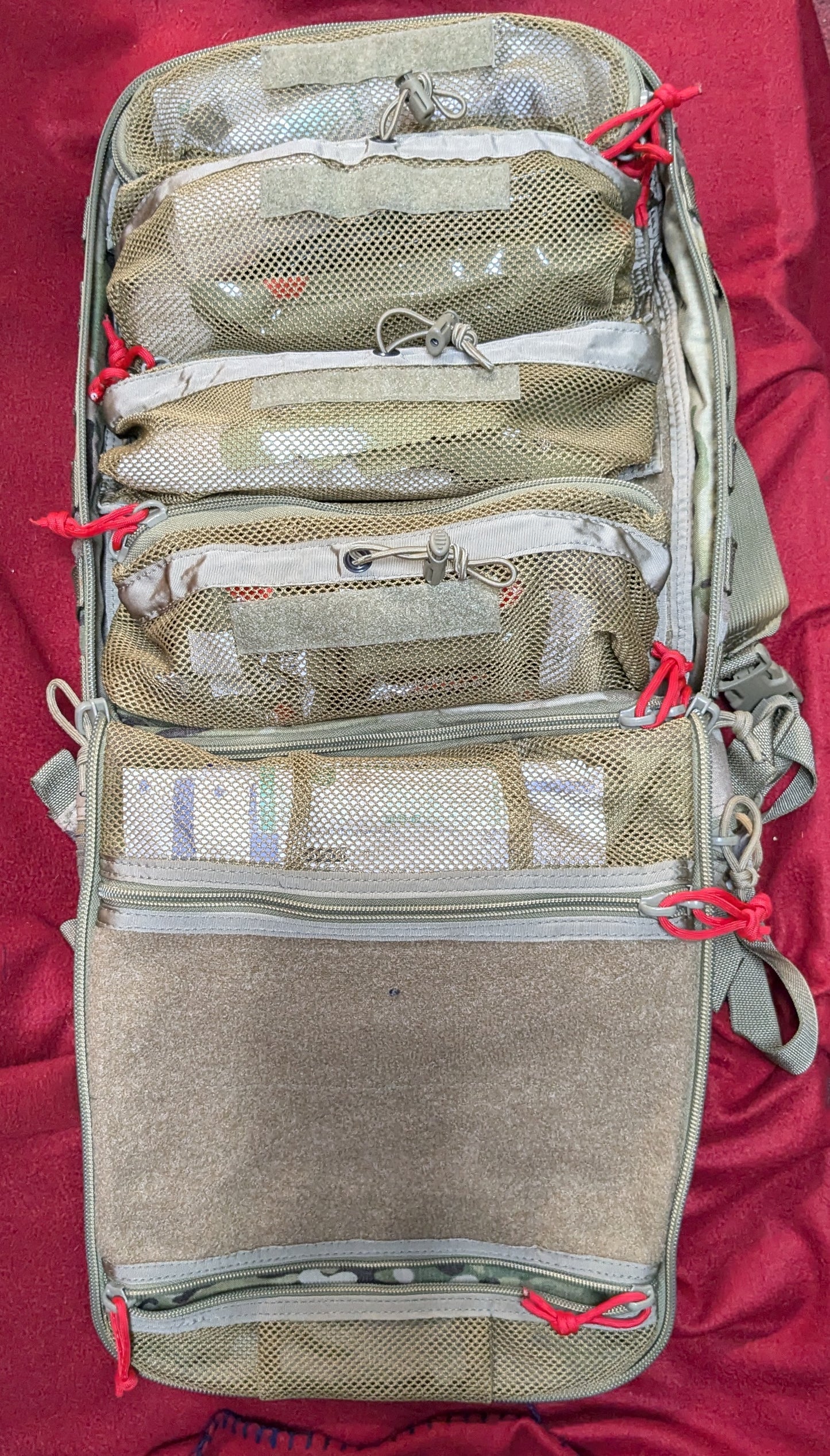 NOBLE Tacops M-9 Assault Medical Backpack Multicam OCP Contents Pictured (ac07-25APR127)