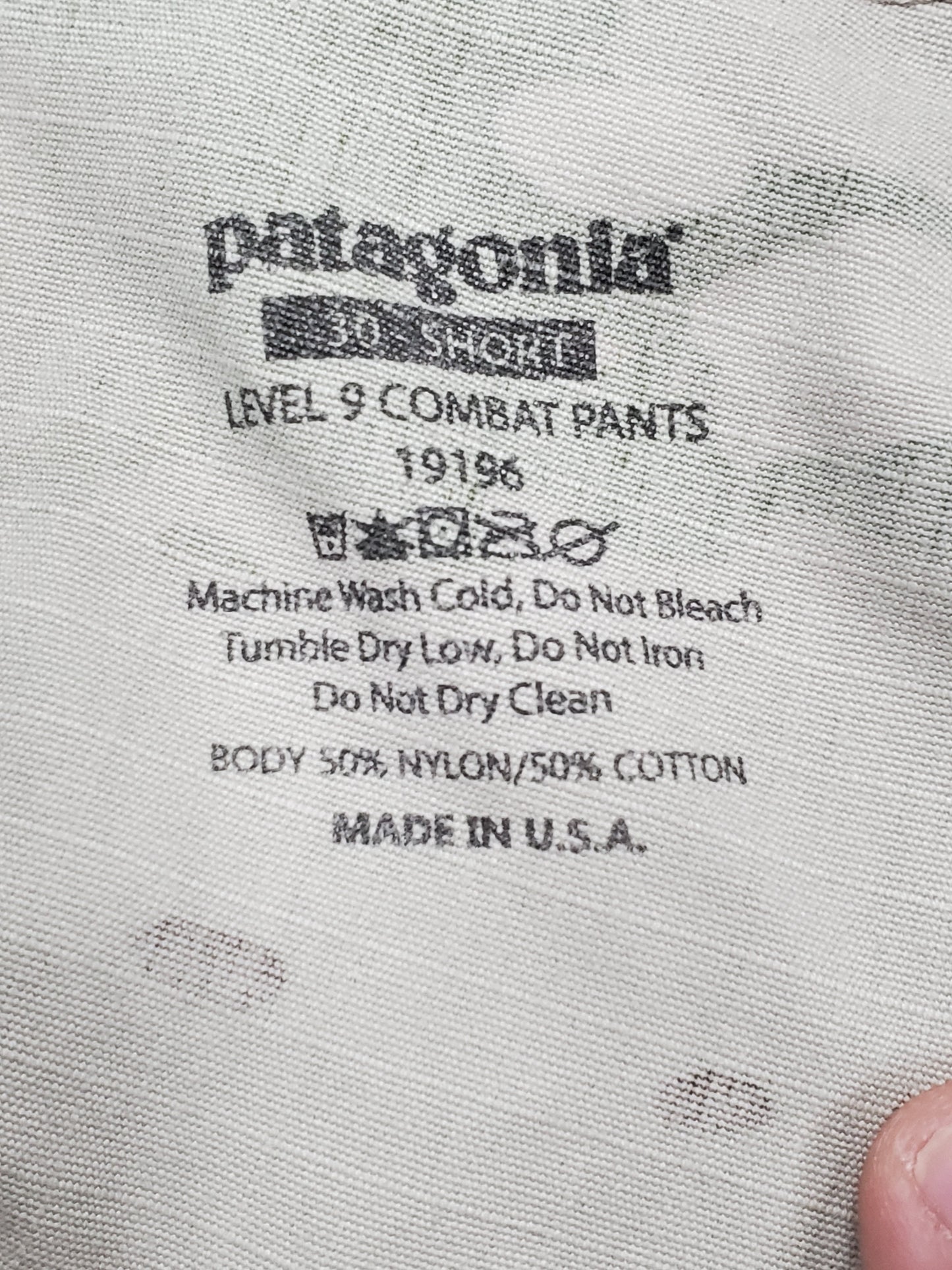 Patagonia Level 9 Combat Pants 30-Short OCP Multicam (DC09-30SPatCom-25OCT04)