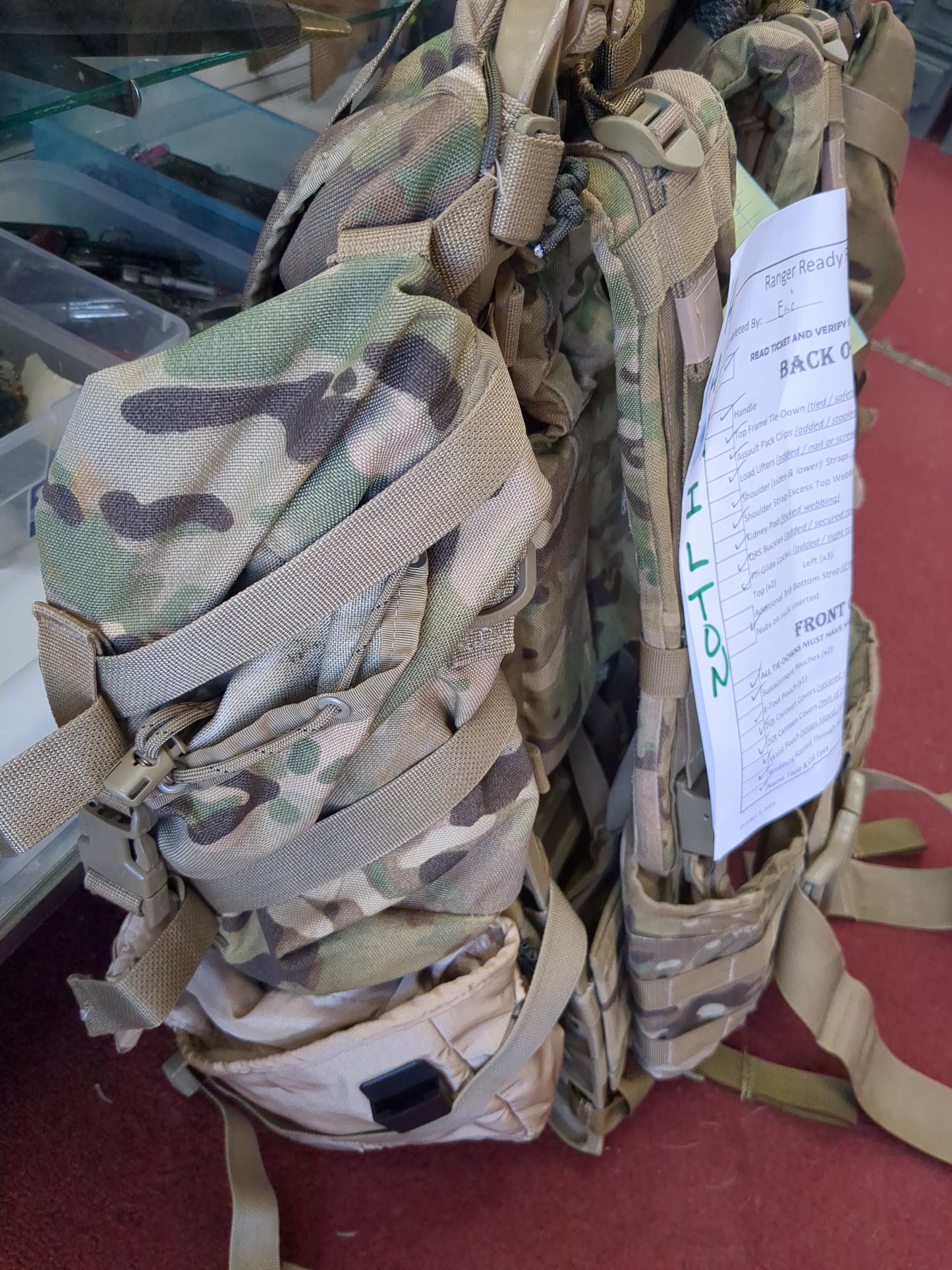 Hamilton- OCP "Ranger Ready" OCP Ruck Customer Mail-In