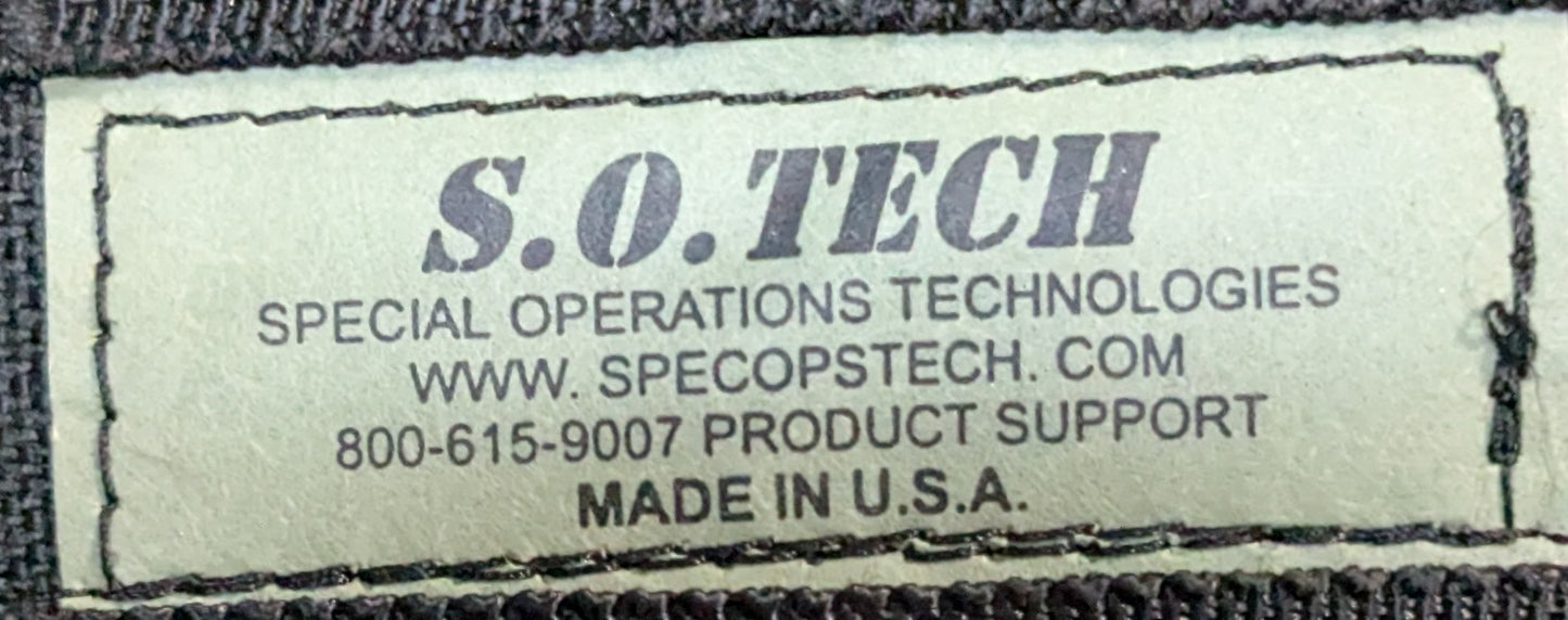 NOS S.O.Tech Molle II Load Panel 27 1/2" x 18 1/2" Black (FA4-26Apr9)