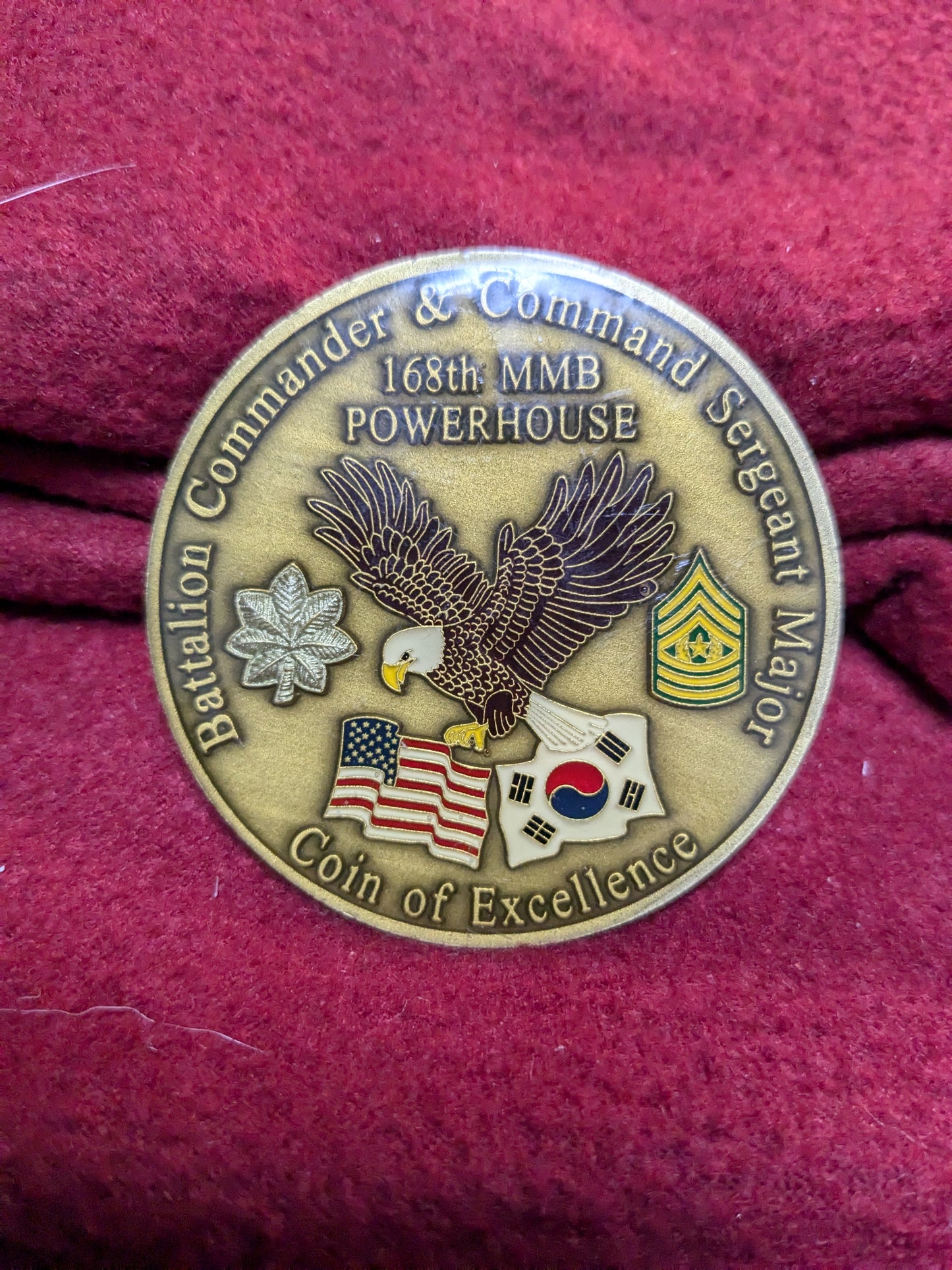 Challenge Coin 168th Mmb Multifunctional Medical (chcc-25APR154)