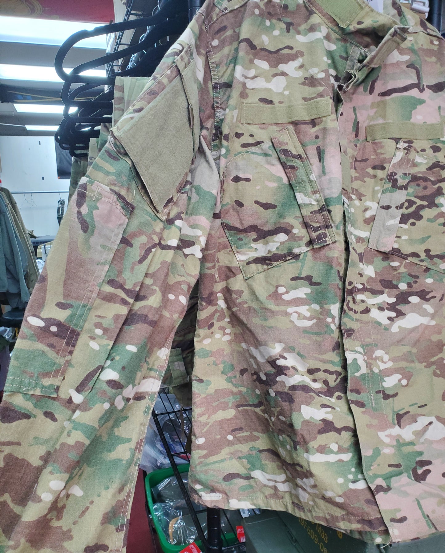 NOS US Army LARGE LONG Multicam Flame Resistant Frac Uniform Top Shirt (fc04-NWT-MC-LL-T)