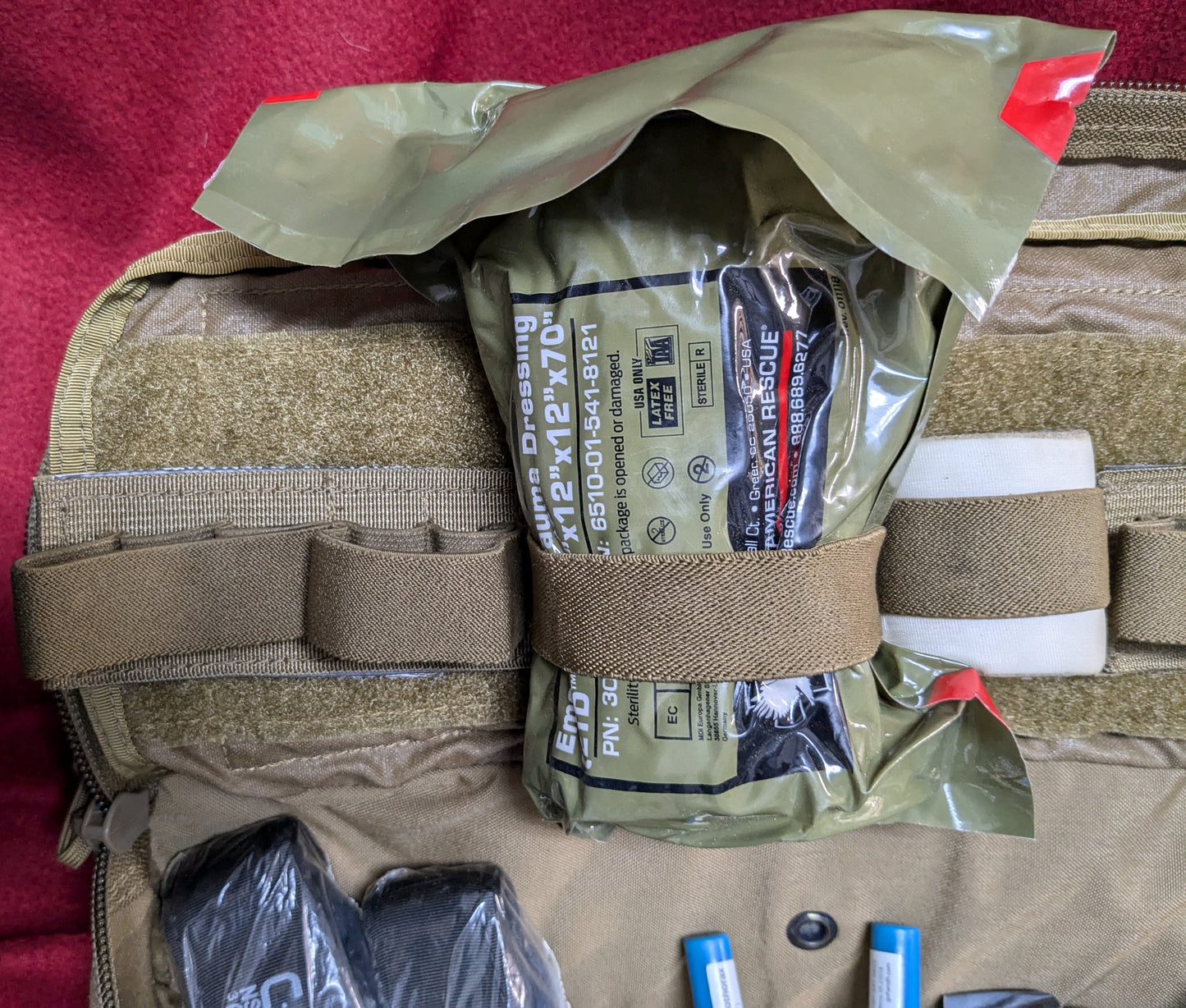 MOJO Medical First Aid Kit Coyote Pouch (ab09-25APR74)