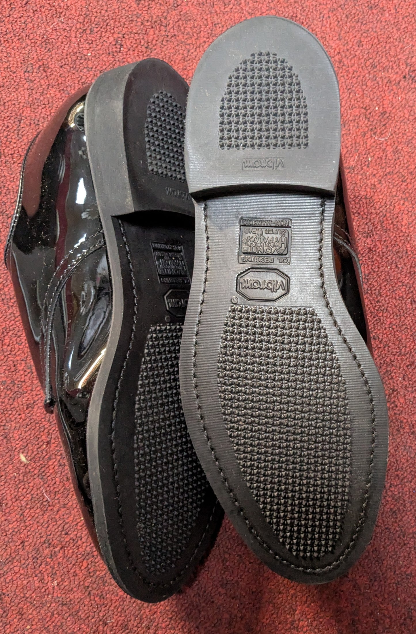 Capps High Gloss Airlite Dress Shoes, Black, 12E (DA2-25Sep92)