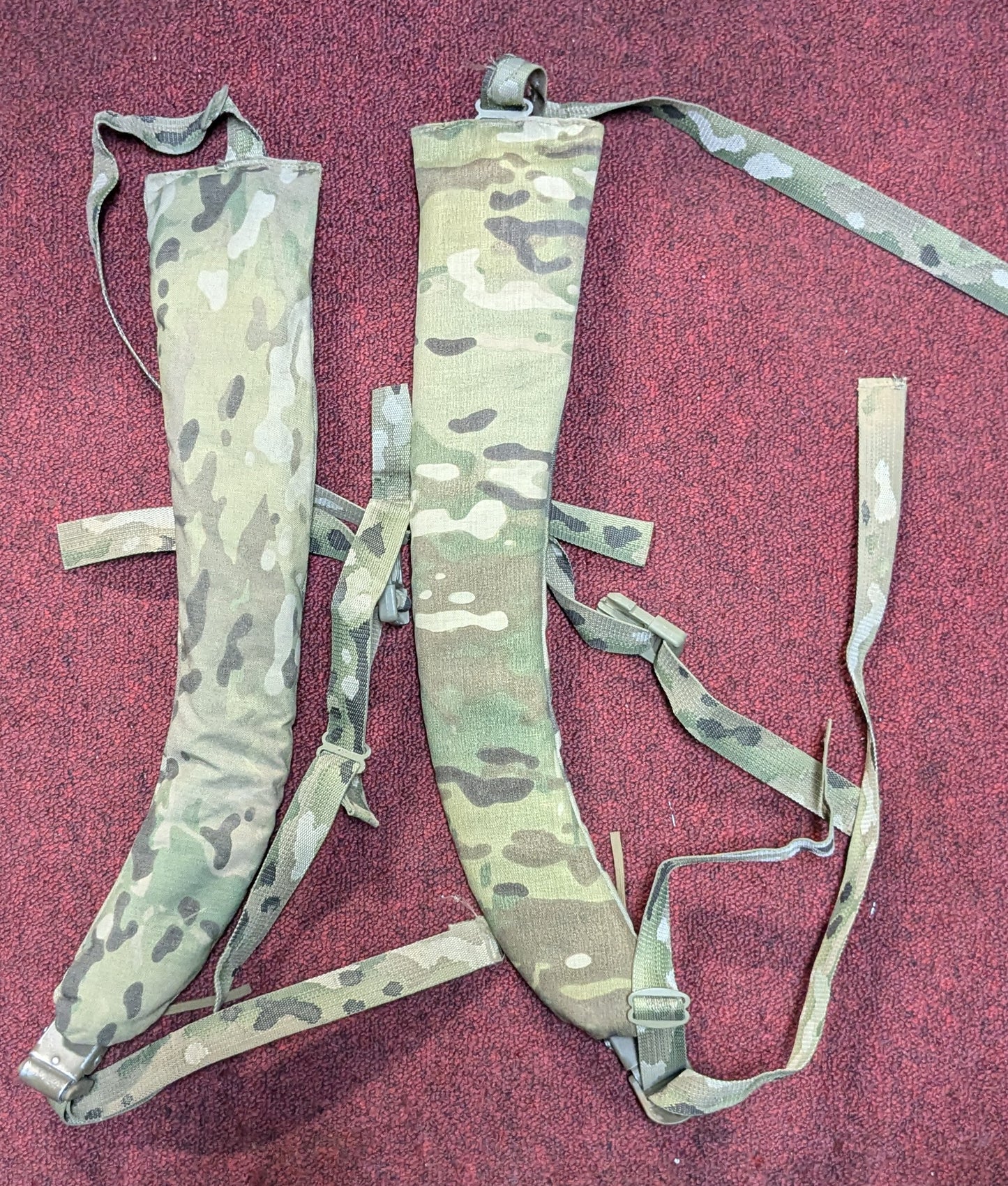 Bulldog Molle Panel - Shoulder Straps - Waistbelt - 4 60mm Single Round Pouches (DC11-25May115)