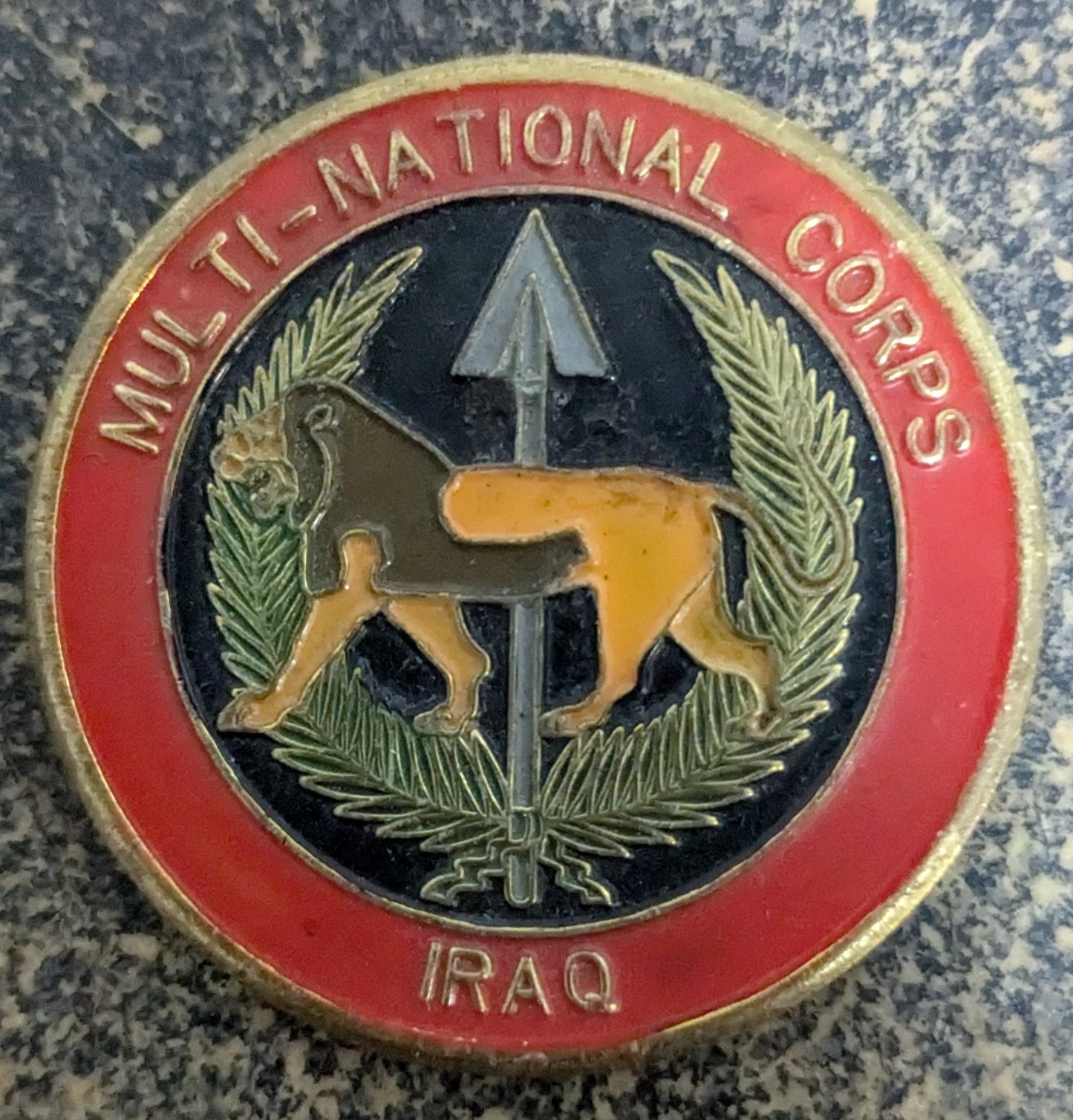 Challenge Coin Multi-National Corps Iraq (CHCC-25Jul60)