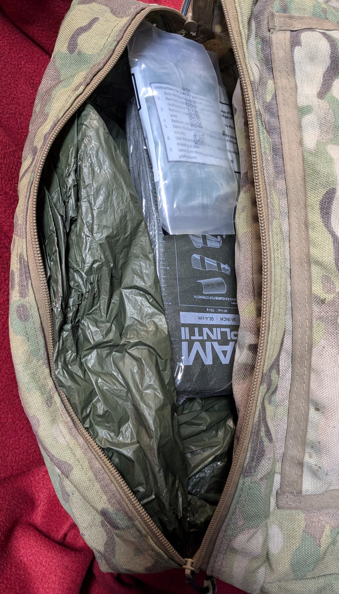 MOJO Medical First Aid Kit Multicam Pouch (ab02-25APR73)