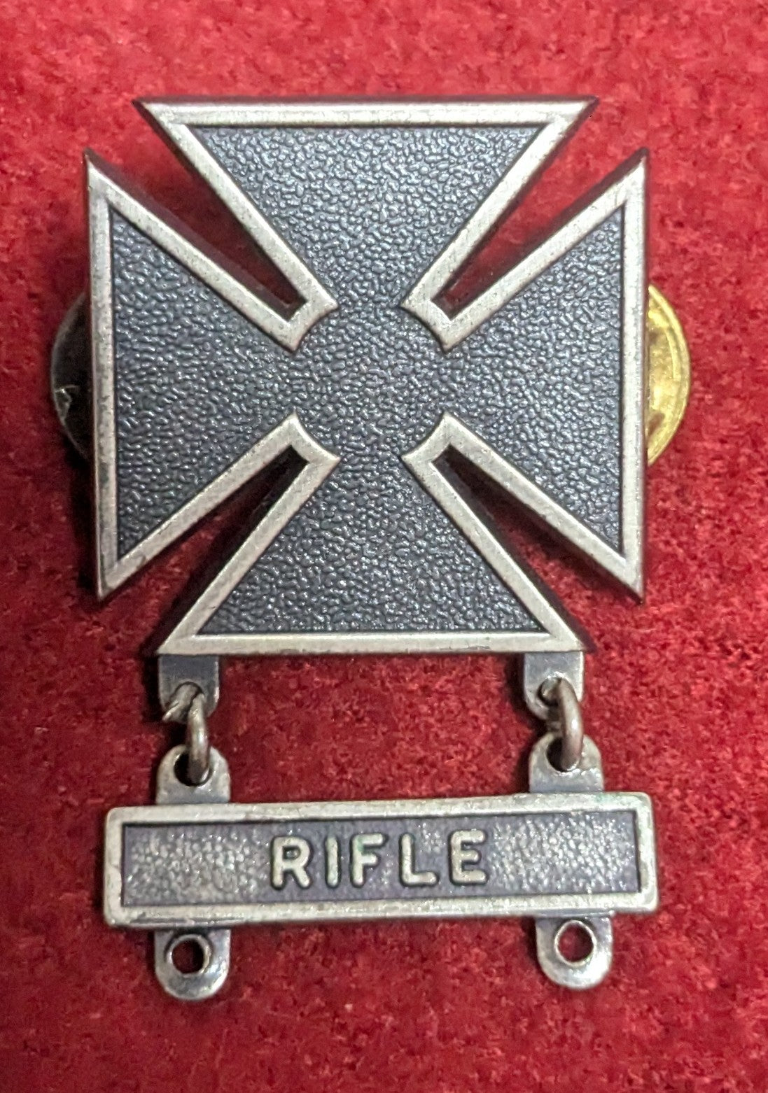 Badges, Marksman Rifle (BLK) (chcc-25Jun51)
