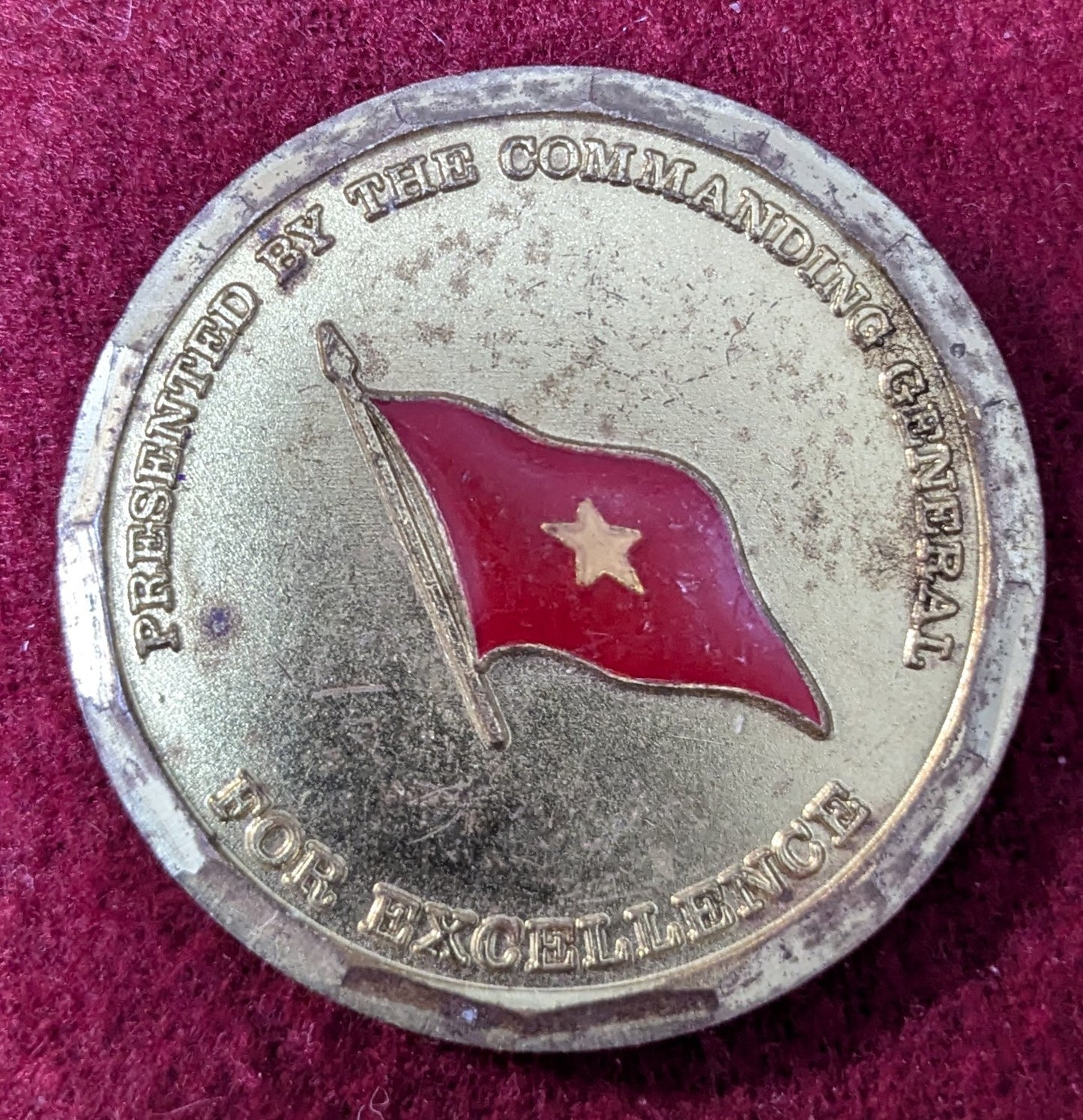 Challenge Coin 5th Signal Command Presented by the Commanding General 1 star (chcc-25May24)