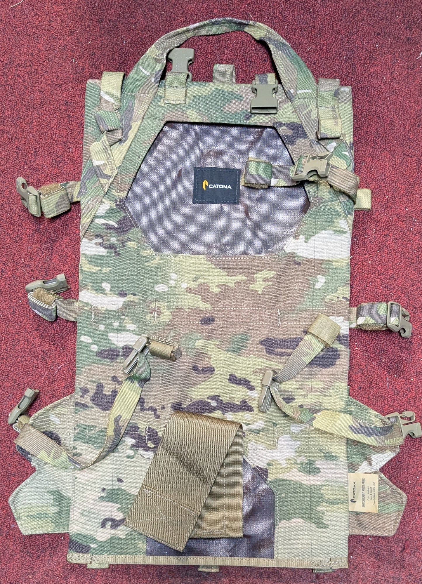 Catoma Switchblade Molle Panel Multicam (25Dec16)