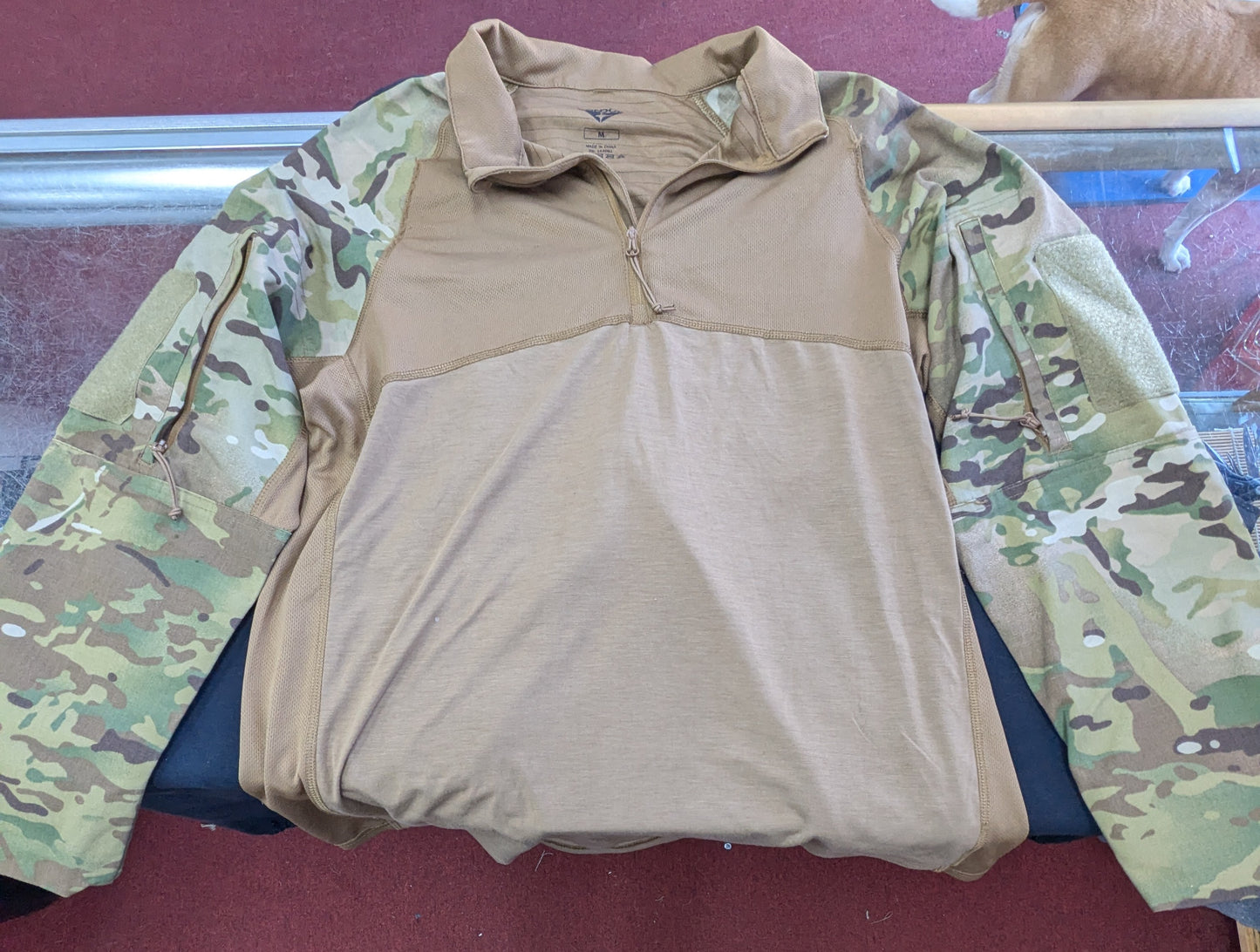 Condor Multicam Combat Shirt Long Sleeve M 1/4 Zip (db10-apg05)