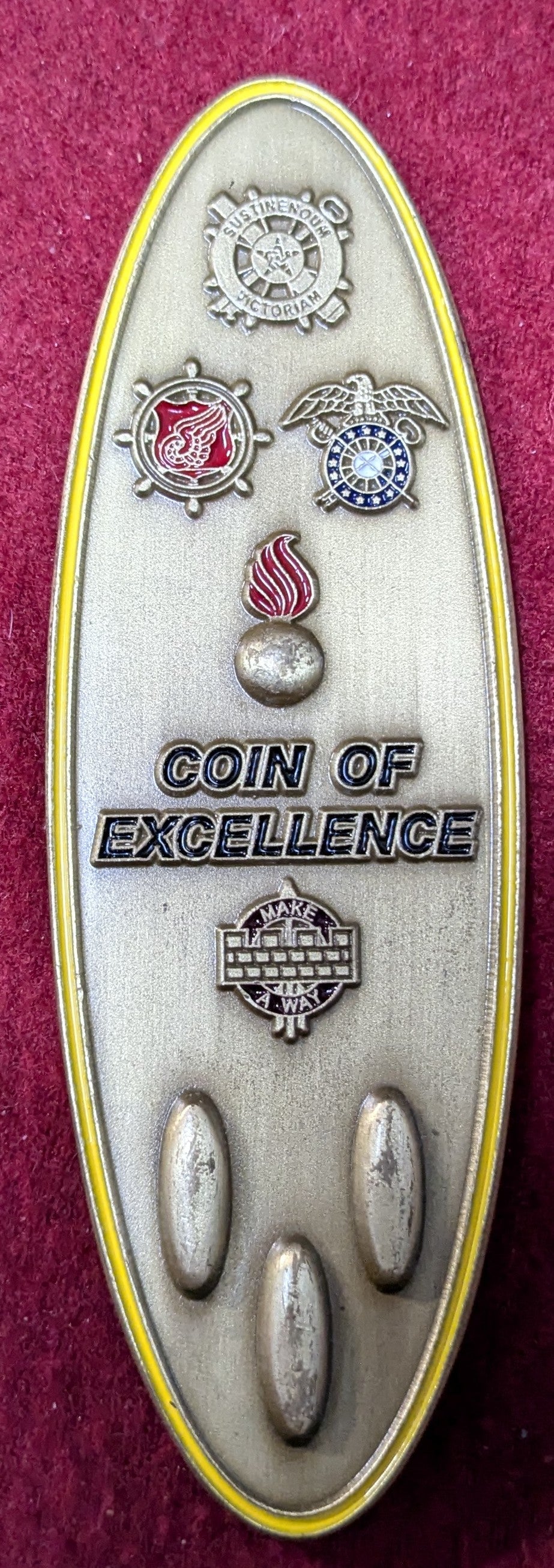 Challenge Coin 524th Combat Sustainment Support Battalion (chcc-25May45)