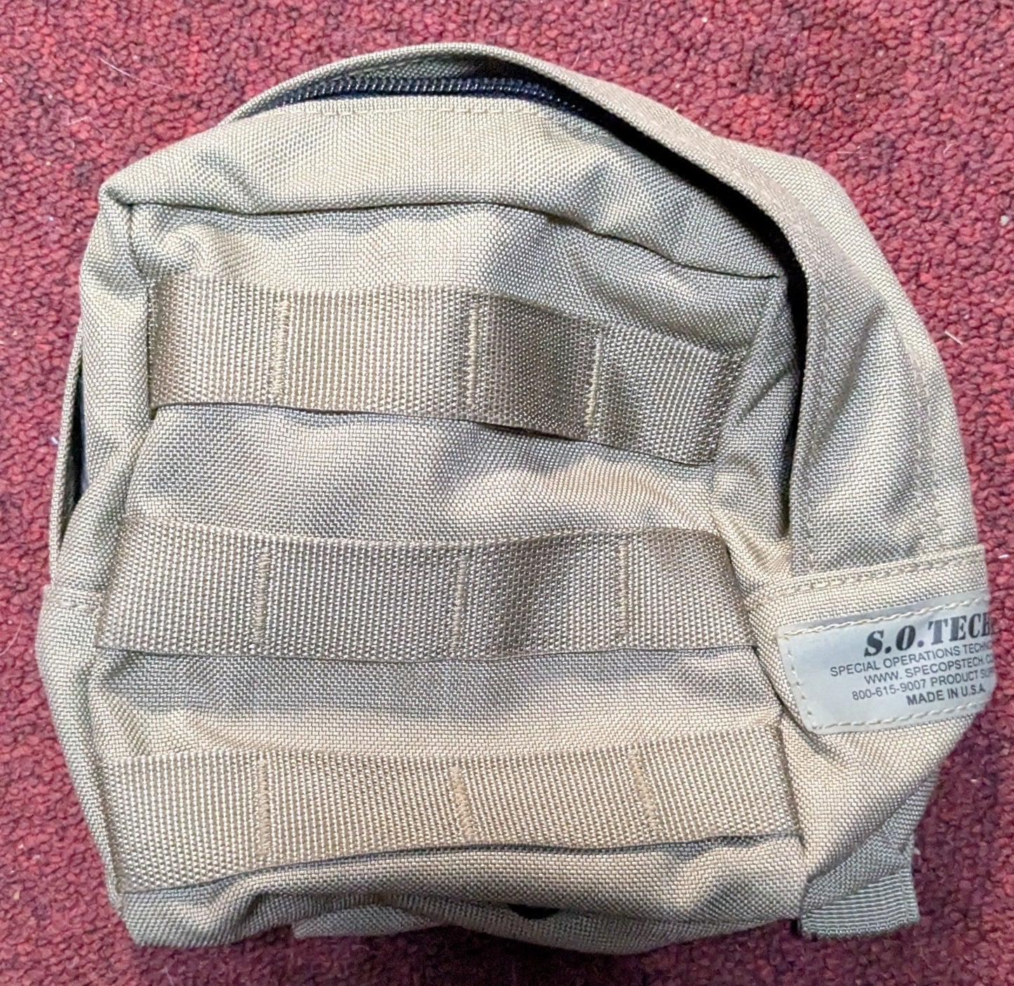 S.O. Tech BLOCS Zippered Accessory Pouch Small (DC2-25Oct15)