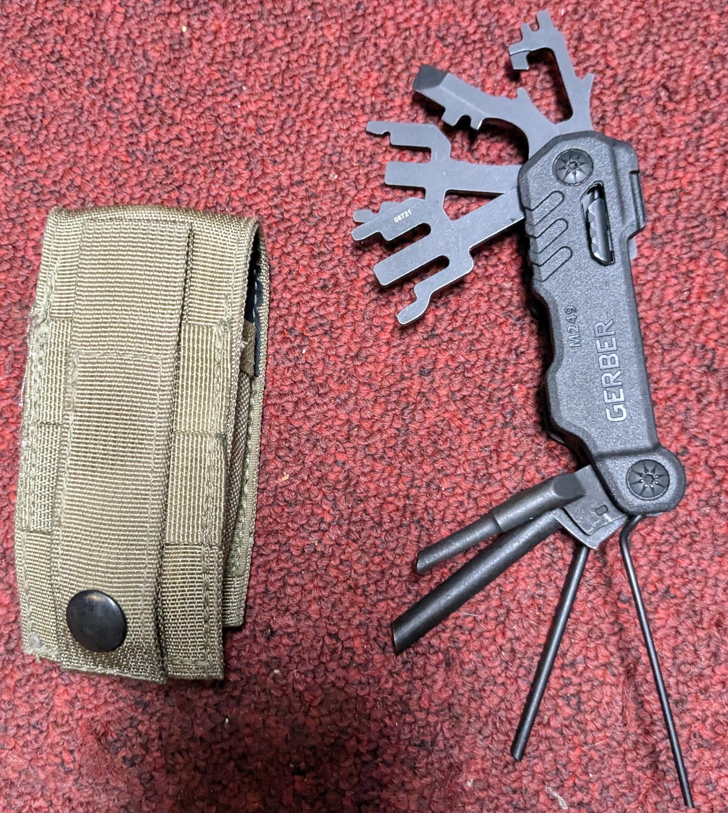 NOS Gerber Crew Served Weapon Multi-Tool M249 (db06-25Jun11)