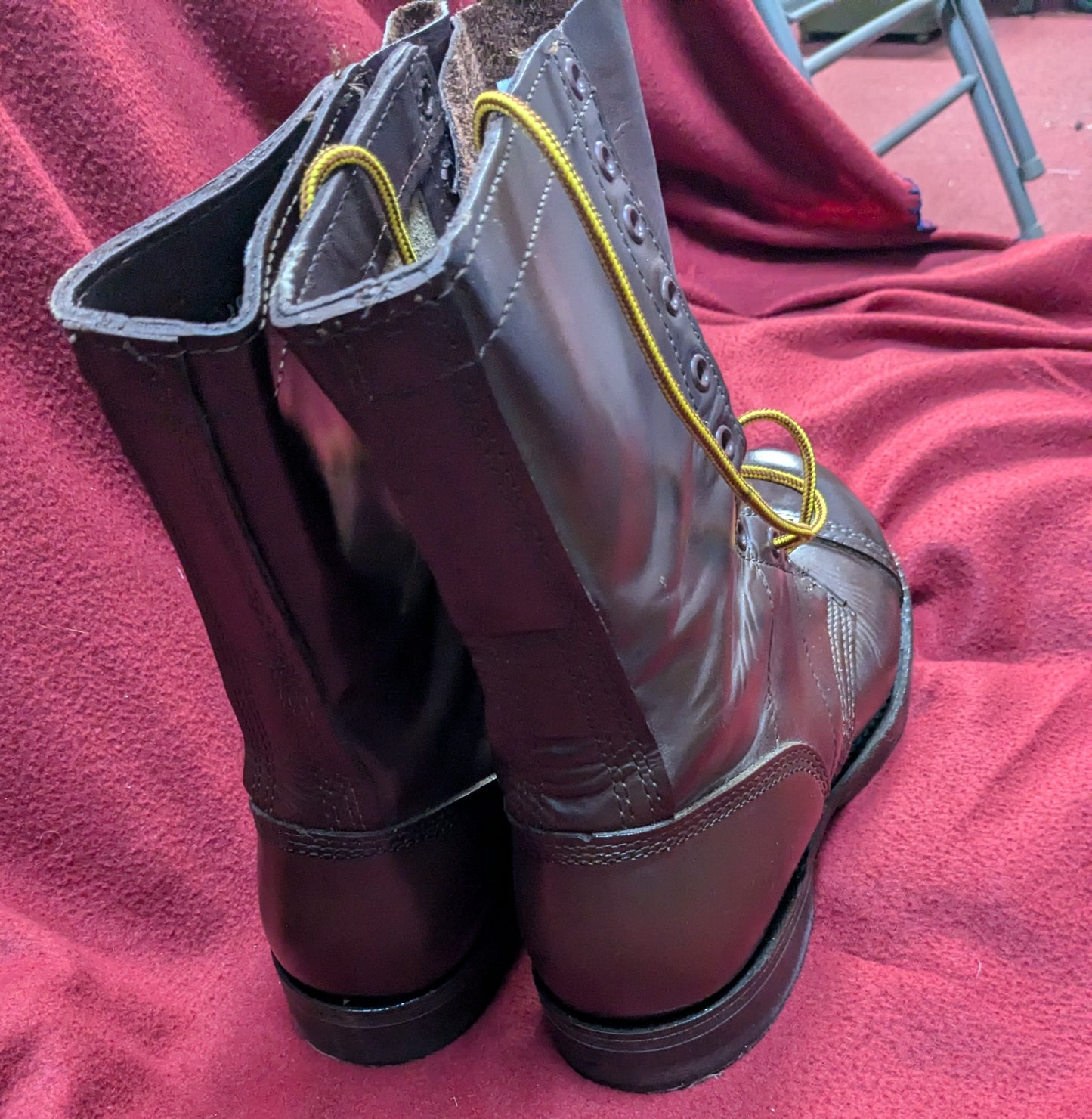 NOS Corcoran Mens 10" Historic Brown Jump Boots Mens 8.5 (fa08-25APR101)