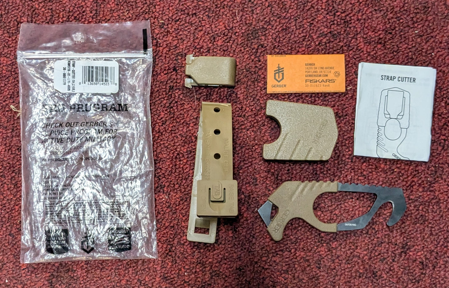 NWT Gerber Strap Cutter (aa15-25Jul4)