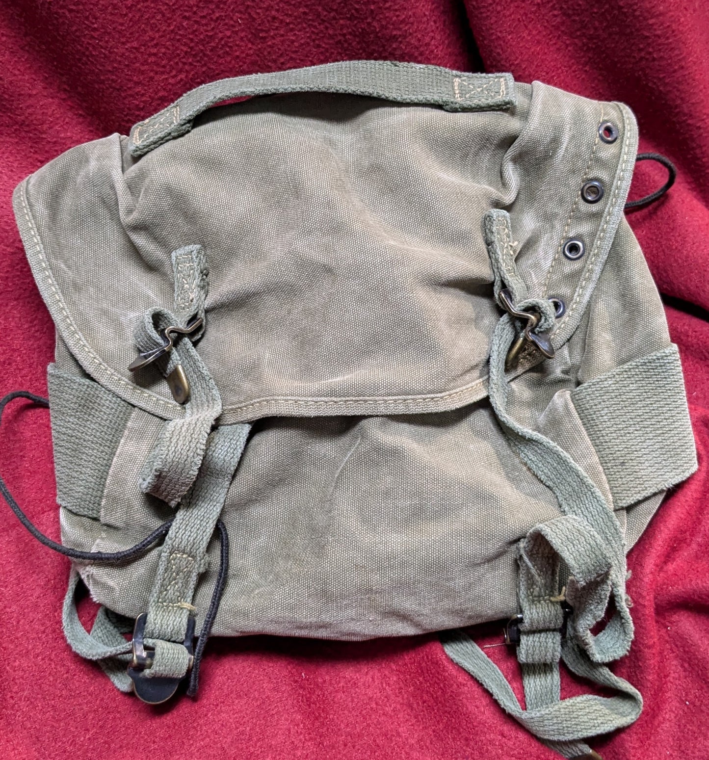 US Military Canvas M56 Field Combat Butt Pack (CB01-25APR50)