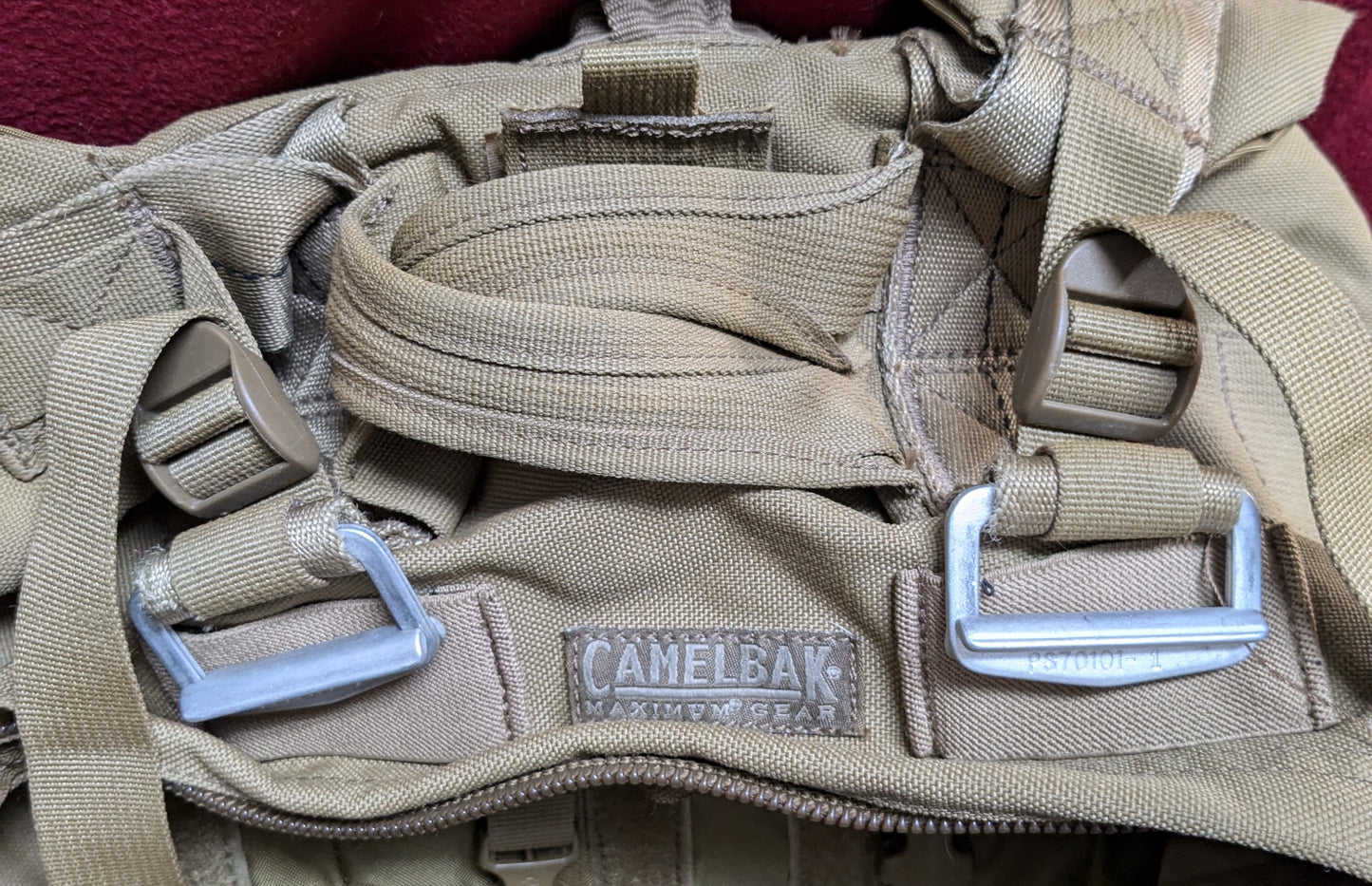 NOS Camelbak Maximum Gear BFM Airborne Jump Pack Coyote Brown 72 Hour Assault Pack (CA04-25APR44)