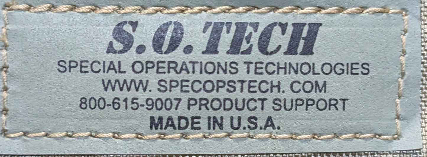 S.O. Tech IFAK Pouch with BLOCS Claw Padded Thigh RIg (DC1-25Oct14)