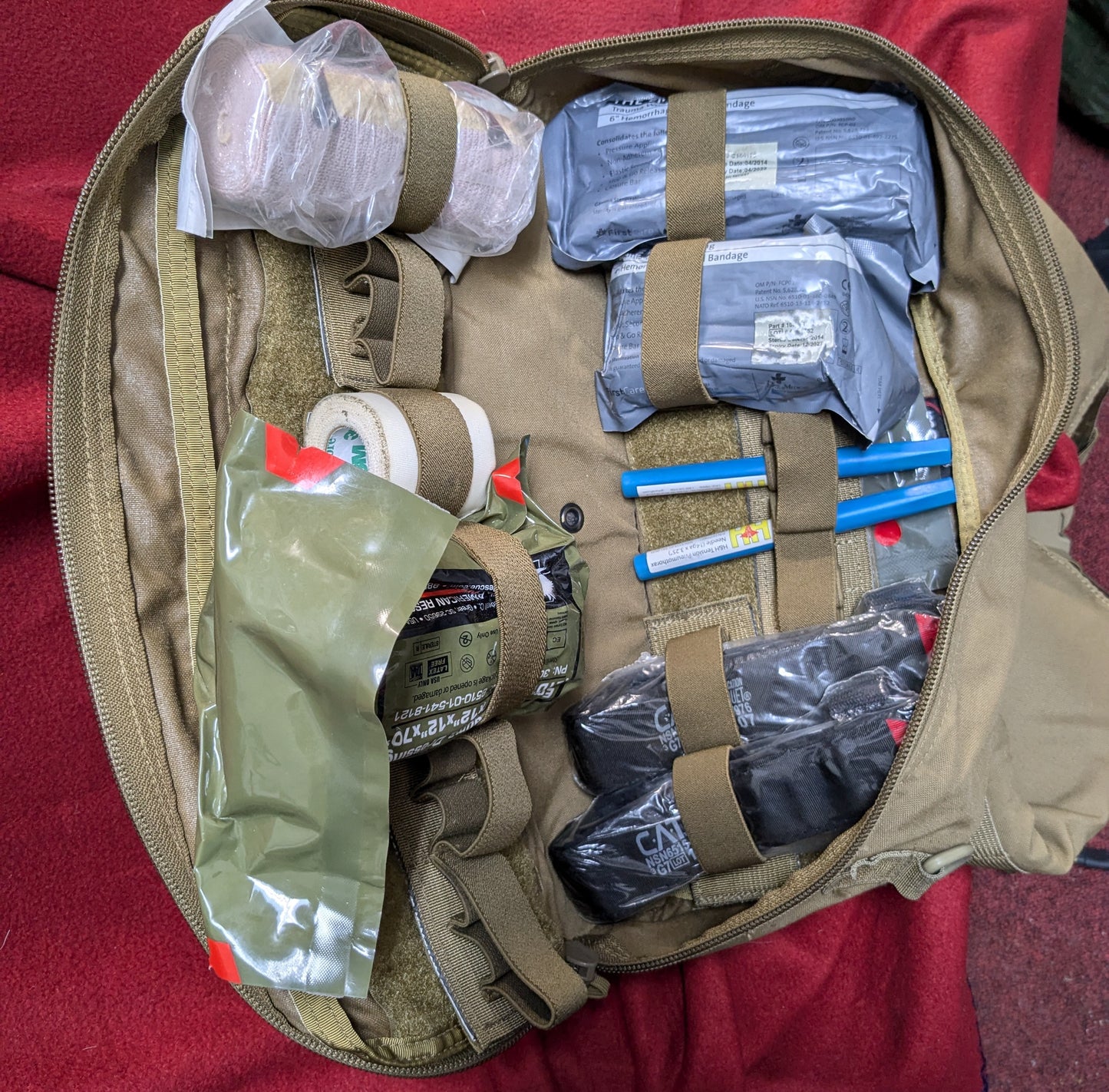 MOJO Medical First Aid Kit Coyote Pouch (ab09-25APR74)