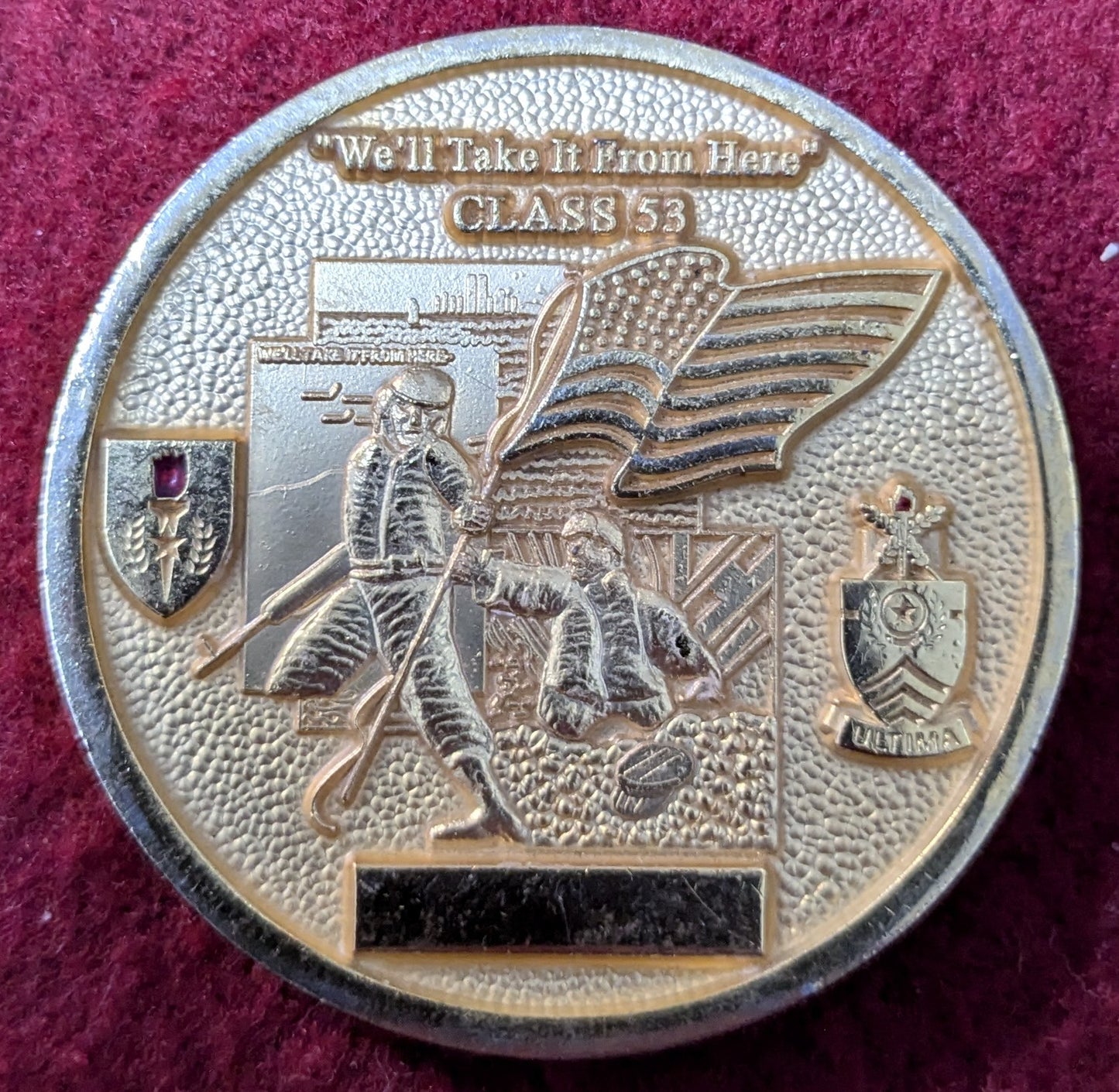 Challenge Coin USASMA 2003 Class 53 (chcc-25May07)
