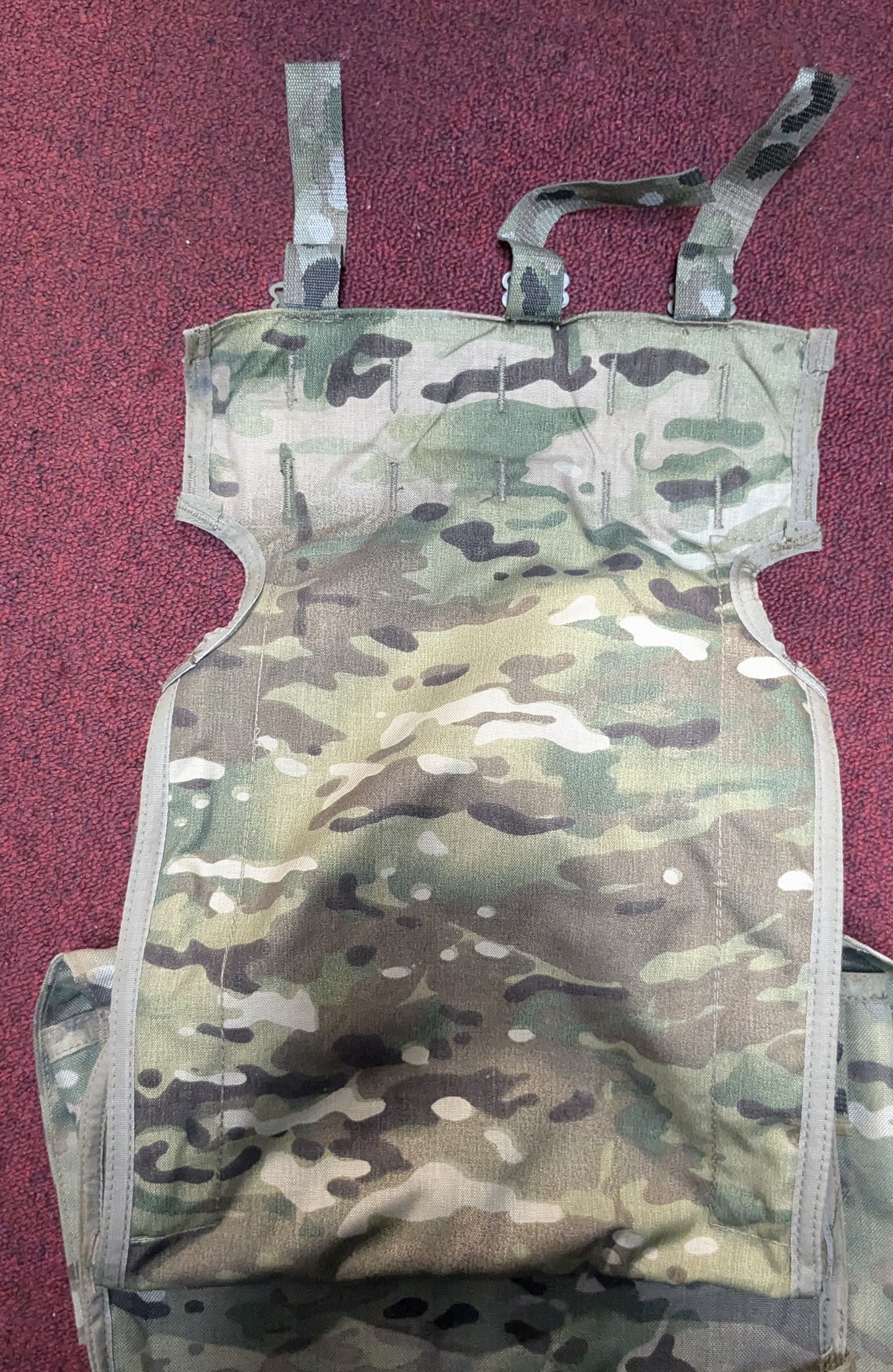Bulldog Molle Panel - Shoulder Straps - Waistbelt - 4 60mm Single Round Pouches (DC11-25May115)