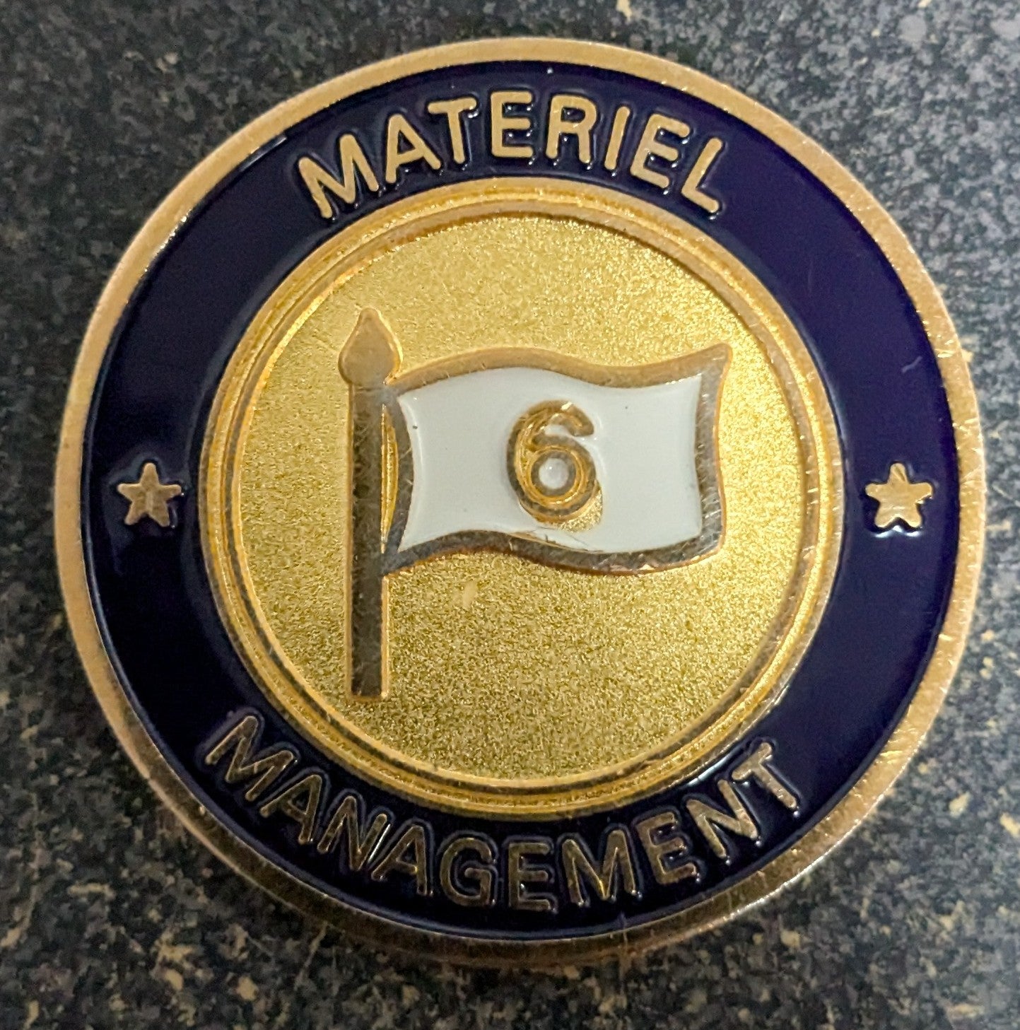 Challenge Coin 6th SPT Center Materiel Management (CHCC-25Jul30)