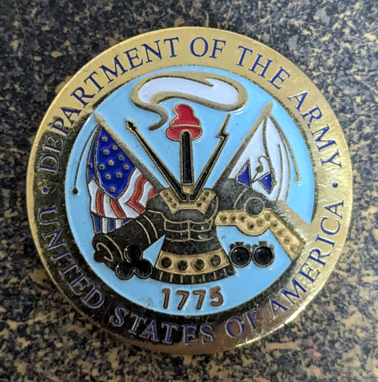 Challenge Coin Army Traffic Safety Training Program (CHCC-25Jul36)