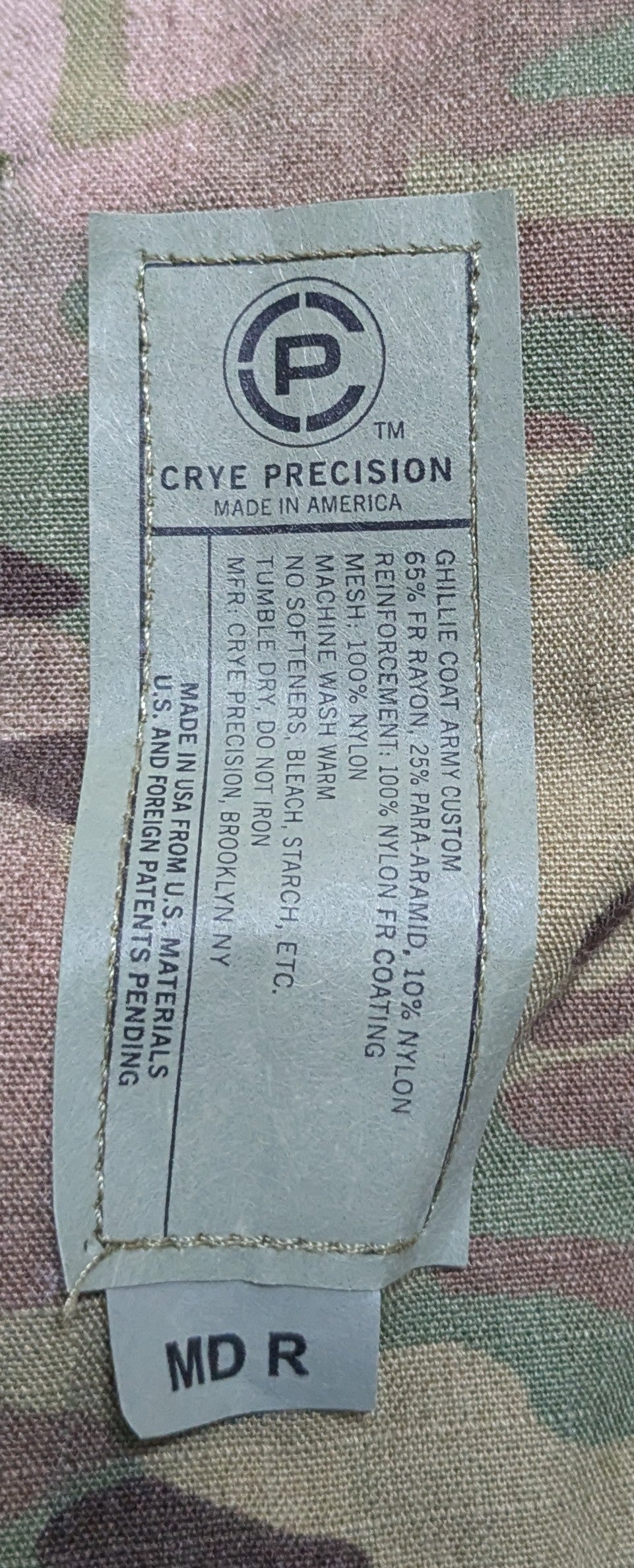 GSAK Crye Ghillie Sniper Kit w/ Bag - see pictures for contents - (db15-25APR126)