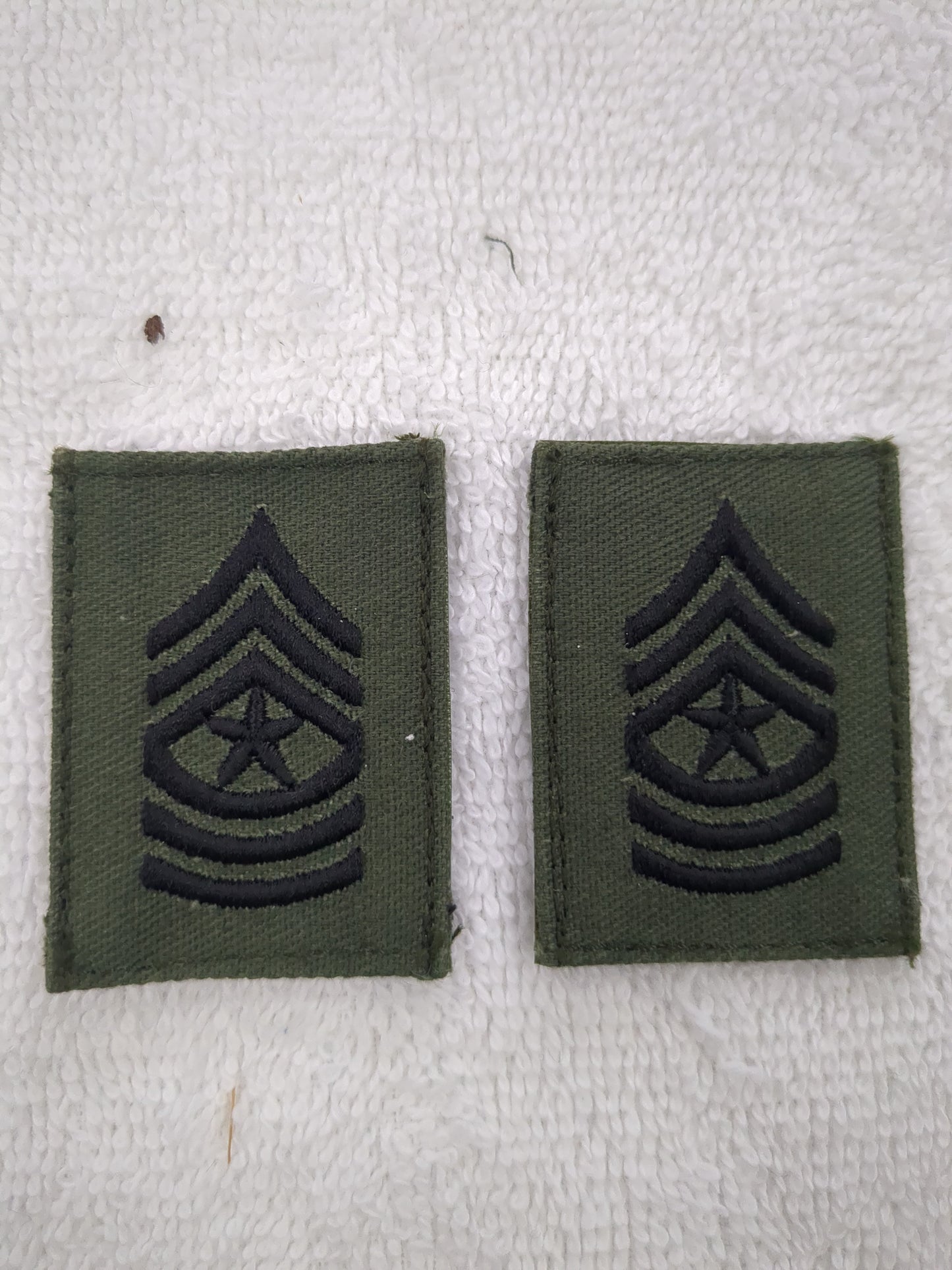 US Army SGM Velcro Rank Subdued (WSB13-SGMVelcro)