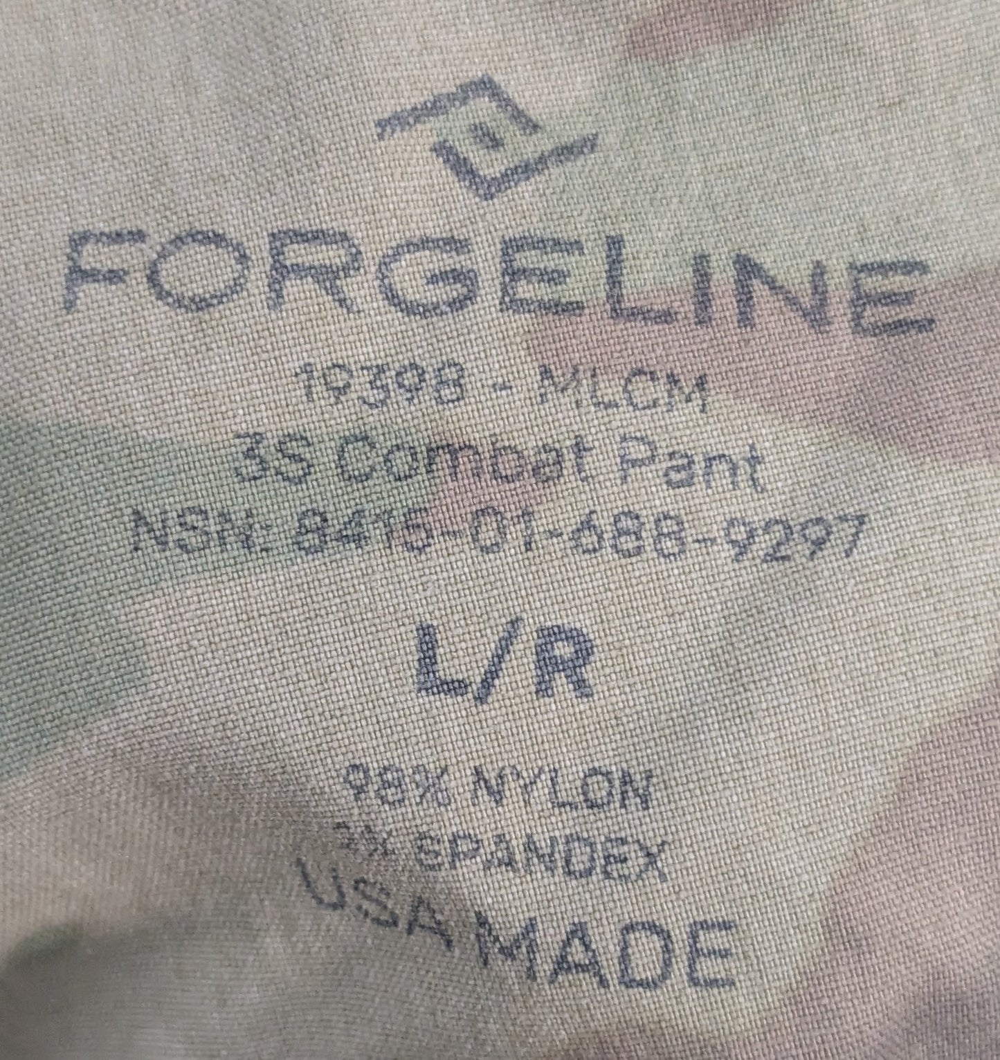 Forgeline Level 9 Combat Pant L/R (AB03-25Dec06)