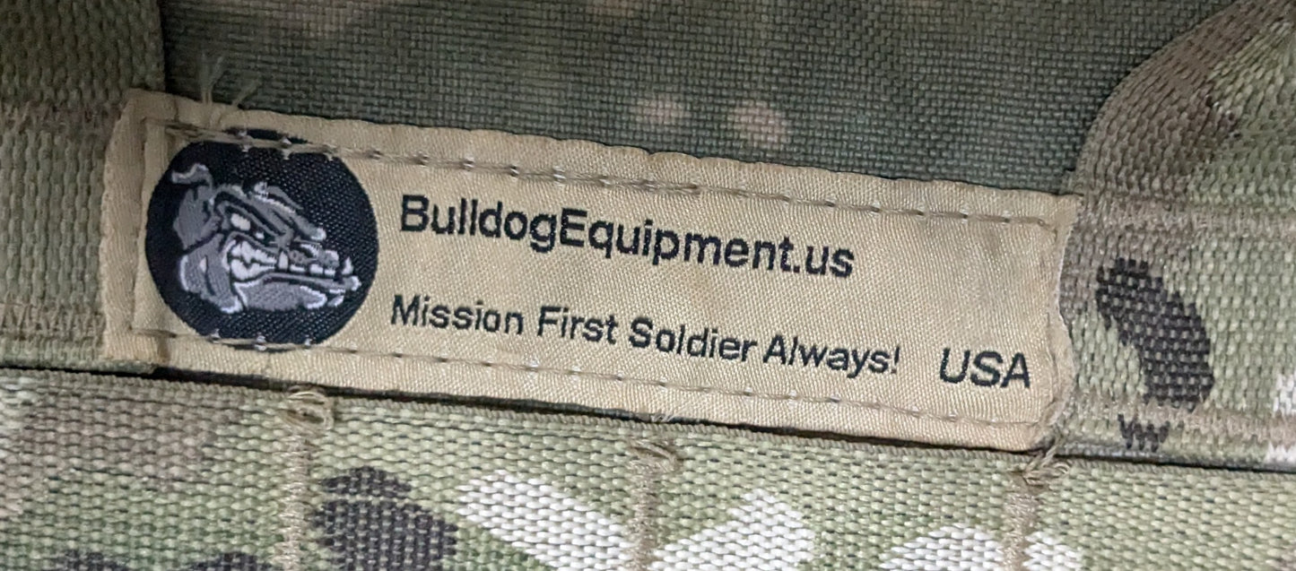 Bulldog Molle Panel - Shoulder Straps - Waistbelt (DC11-25May114)