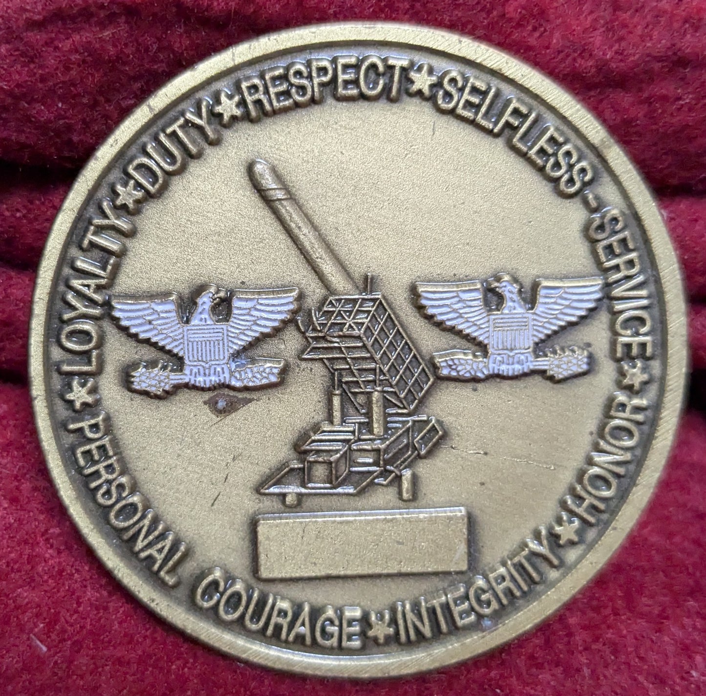 Challenge Coin 108th Air Defense Artillery Brigade (chcc-25APR148)