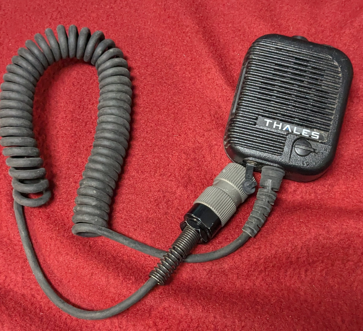 Thales USGI Radio Handset, Loudspeaker (cb02-25May110)