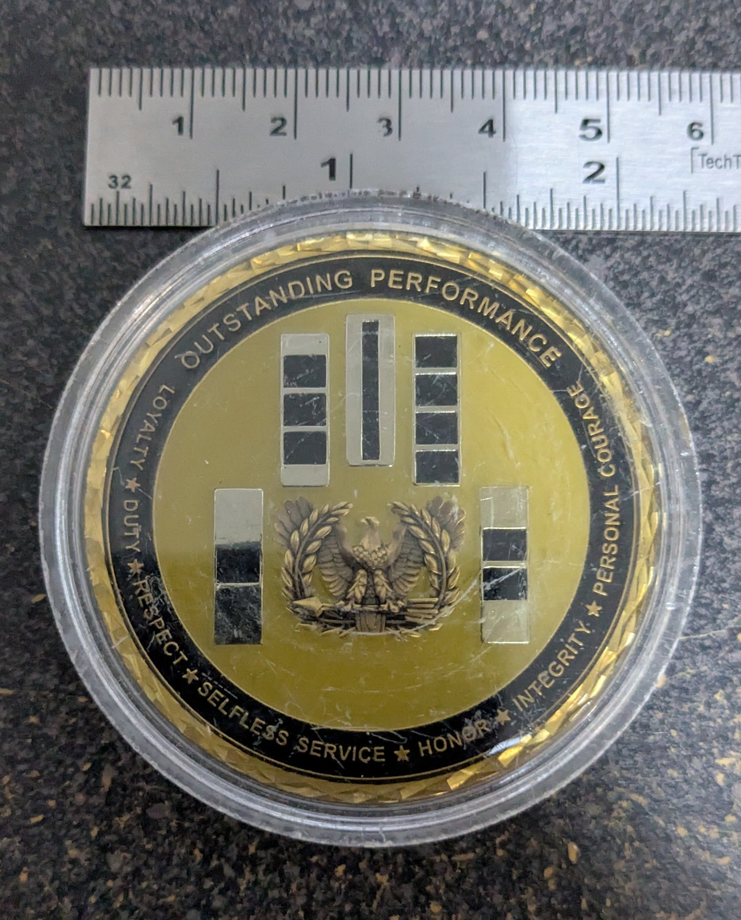 Challenge Coin CW5 Maria G. Martinez The Quiet Professional (26Jun42)