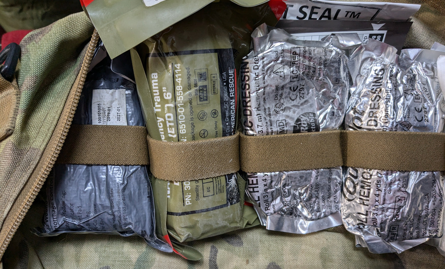 MOJO Medical First Aid Kit Multicam Pouch (ab02-25APR73)