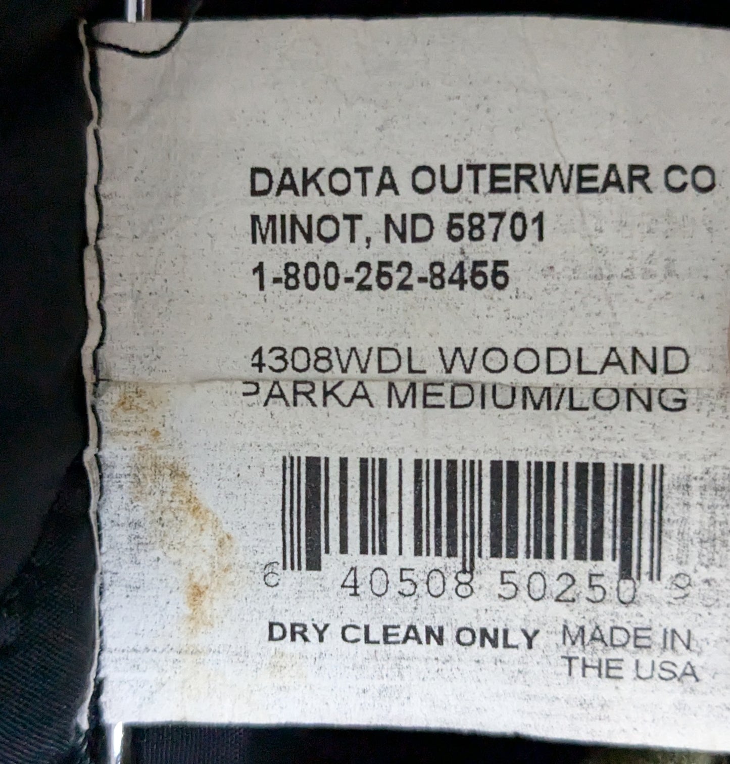 Dakota Outerwear Insulated Parka/Bibb Overalls Woodland BDU (ca01-25MAR63)