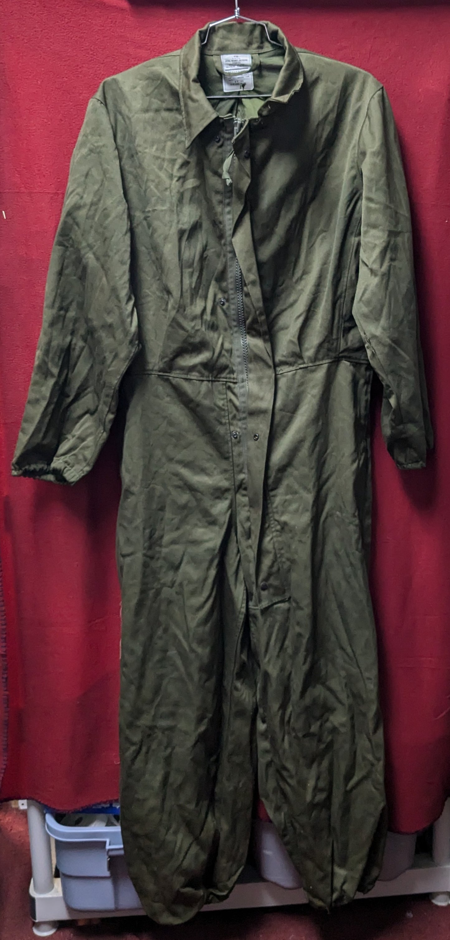 Coveralls, Mechanics Cold Weather, Medium (fb12-25Jun87)