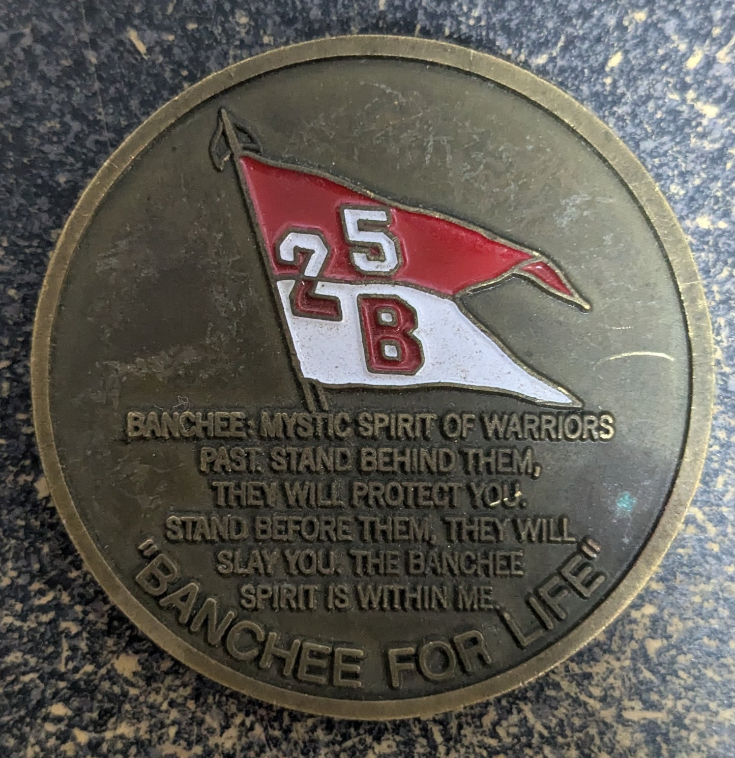 Challenge Coin Discipline Pride Commitment Bravo Co. 2nd BN, 5th Cav Regt 1st Cav Div (CHCC-25Jul10)