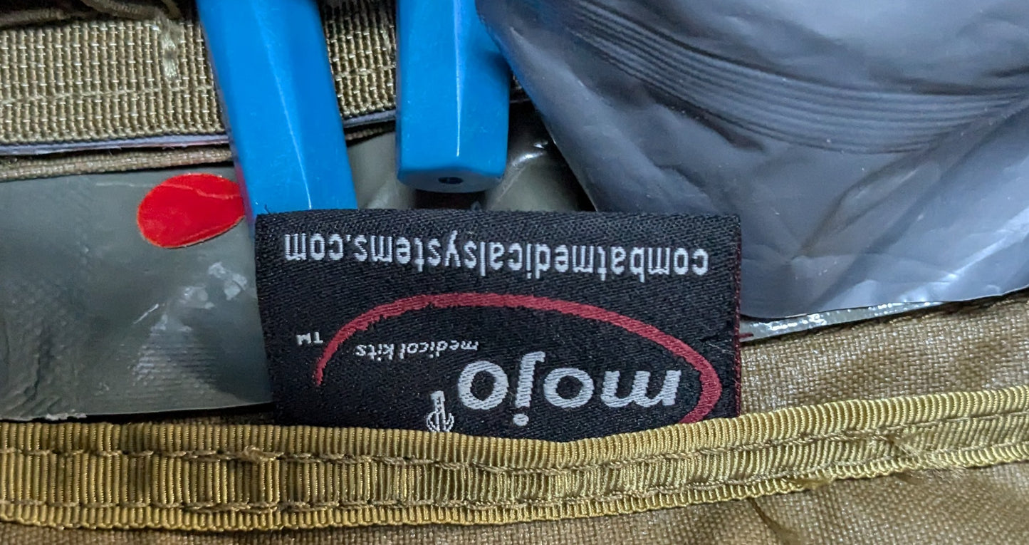 MOJO Medical First Aid Kit Coyote Pouch (ab09-25APR74)