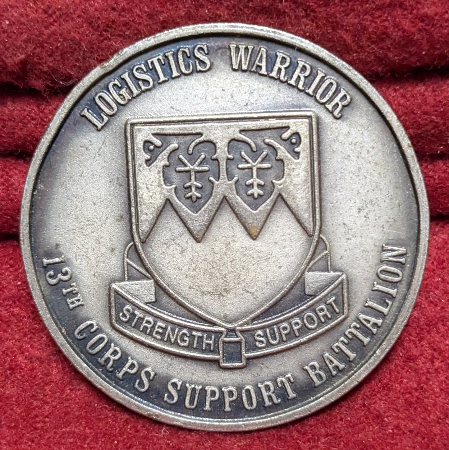 Challenge Coin Commanders Coin Logistics Warrior 13th CSB (25APR169)
