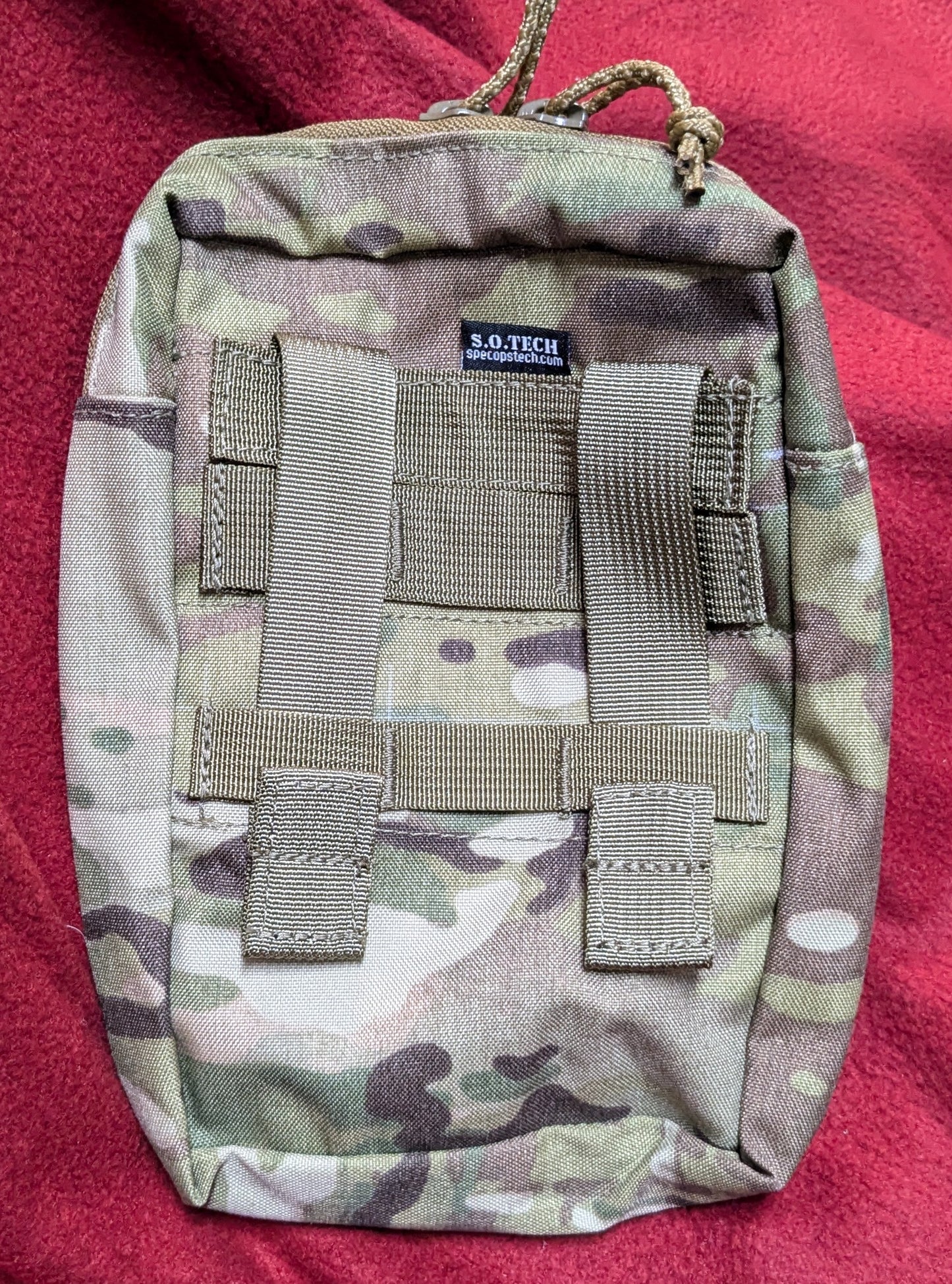 NOS S.O. Tech Omega Pouch Zippered Multicam (ac06-25APR124)