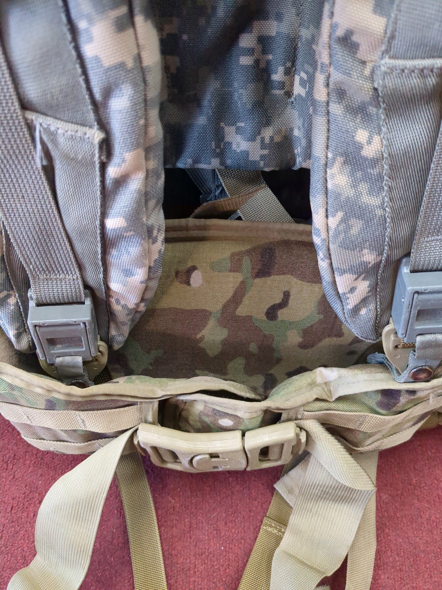 Garcia MAIL-IN - v.12 "Ranger Ready" OCP Large Molle II Ruck w/ The Gibson Configuration w/ Name Tape & Cat Eyes (V12 2026-07)