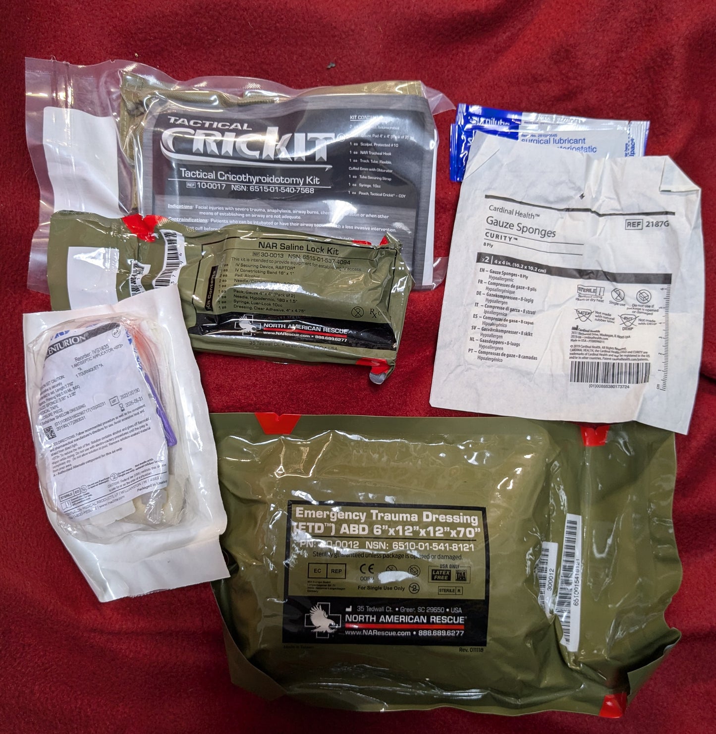 NOBLE Tacops M-9 Assault Medical Backpack Multicam OCP Contents Pictured (ac07-25APR127)